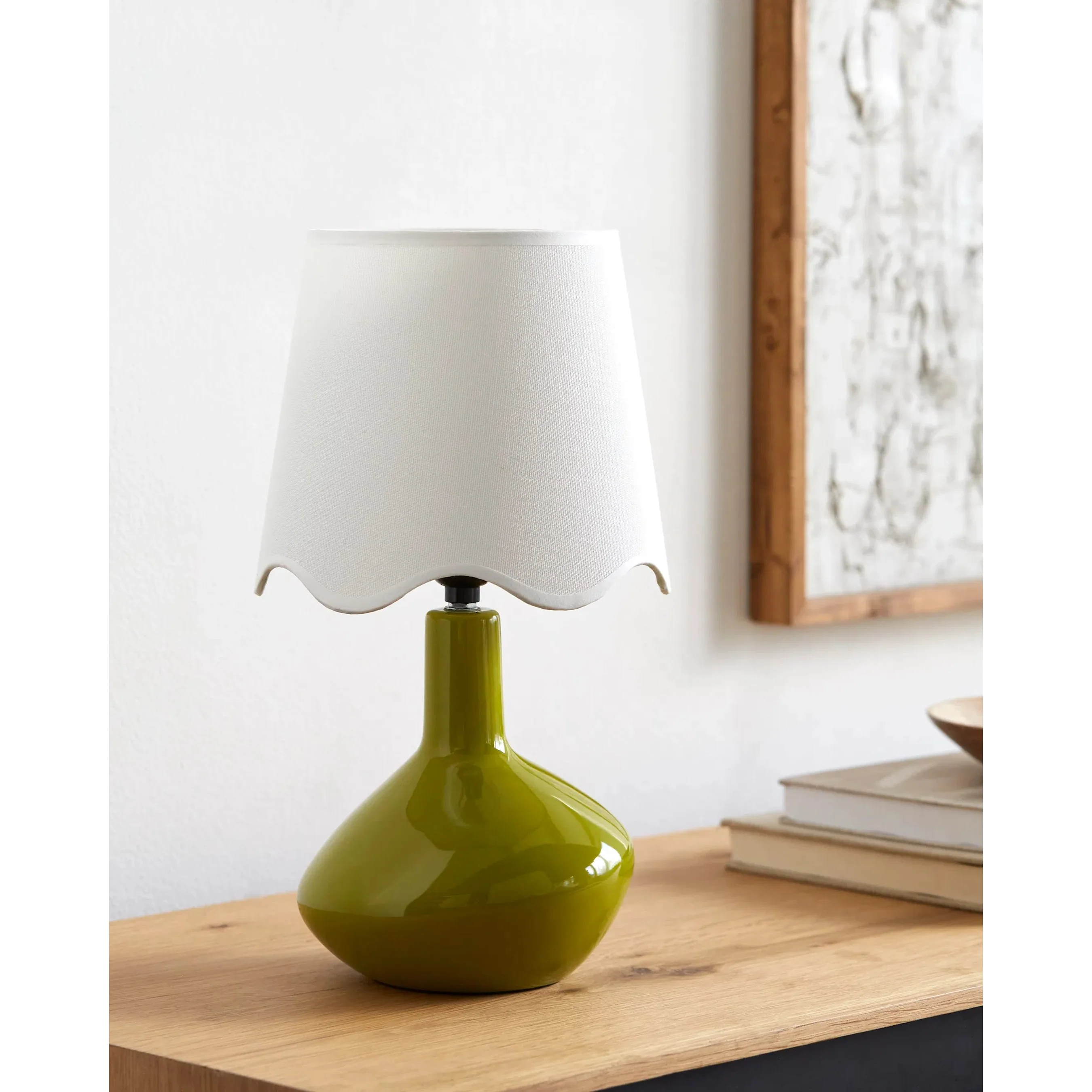 Aviara Table Lamp with White Rattan Shade - Image 17