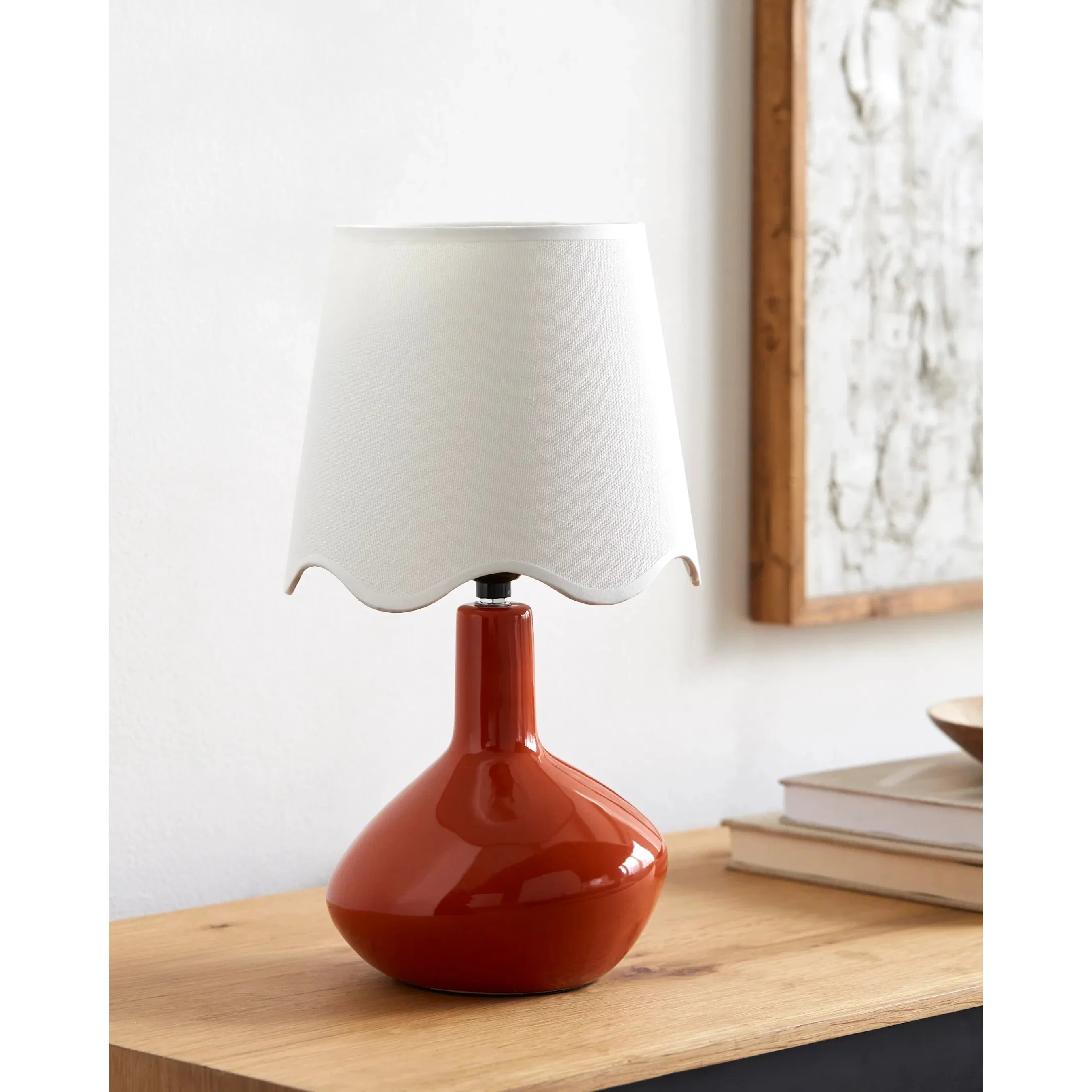 Aviara Table Lamp with White Rattan Shade - Image 20