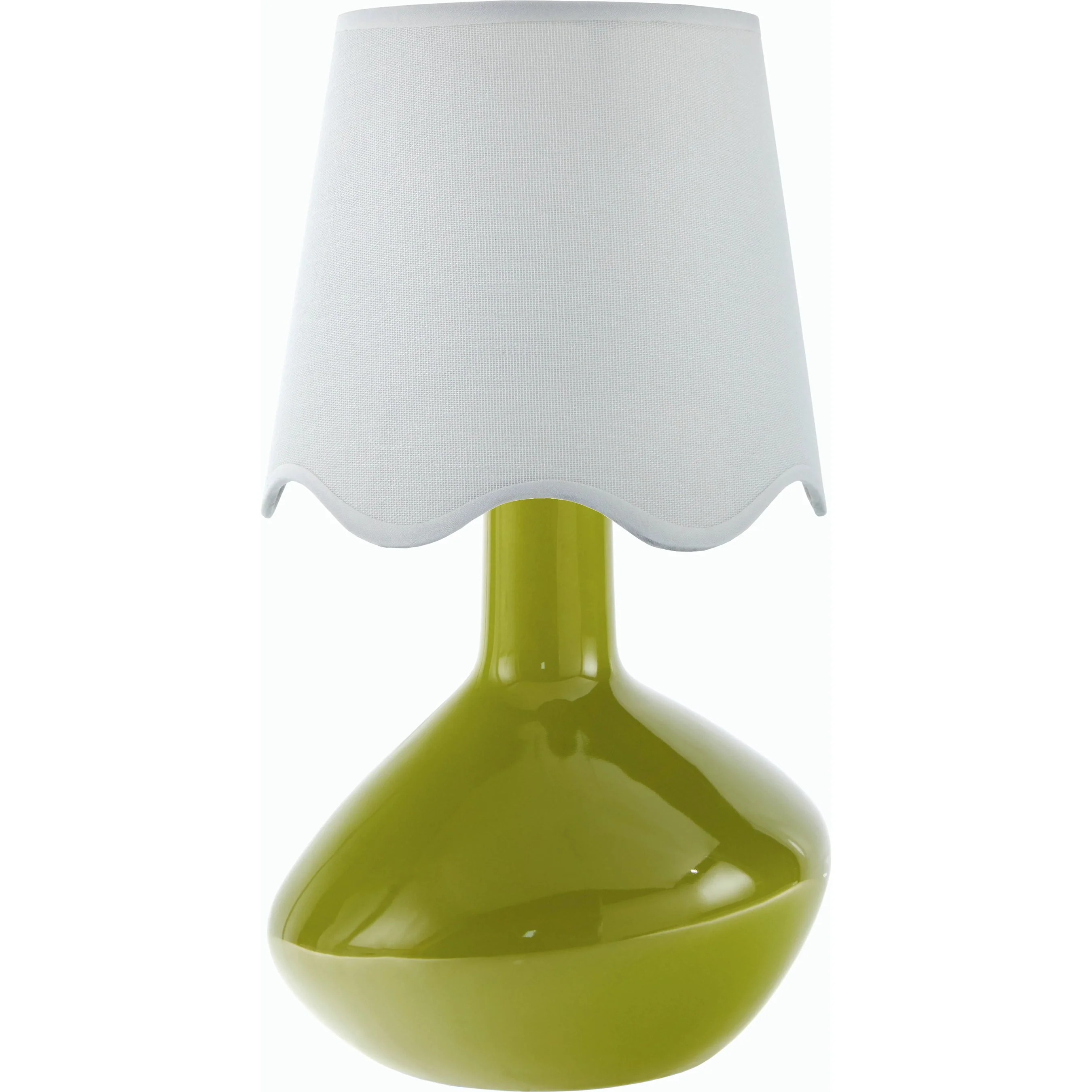 Aviara Table Lamp with White Rattan Shade - Image 3