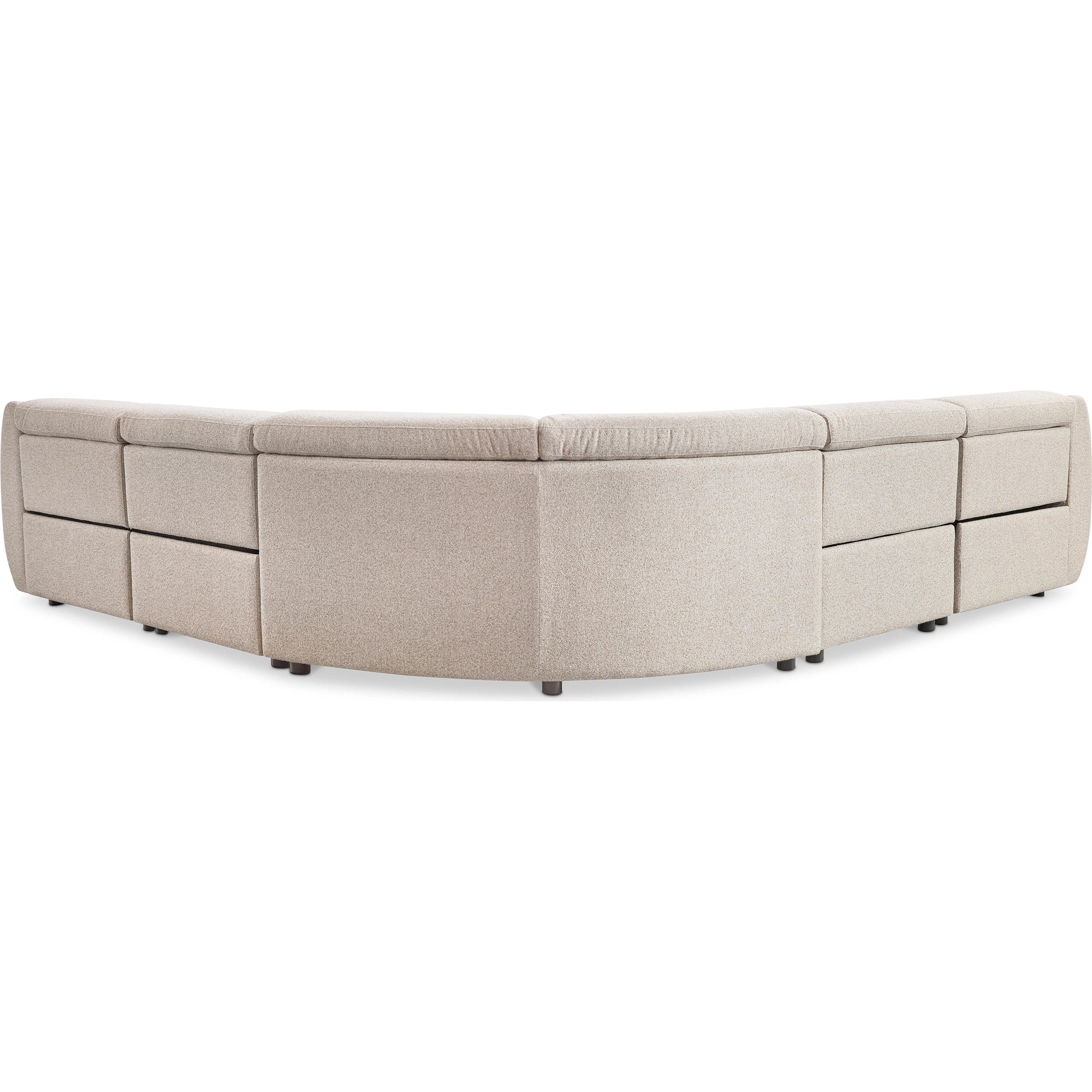 Avignon 5-PIECE Fabric Power Motion Sectional - Image 3