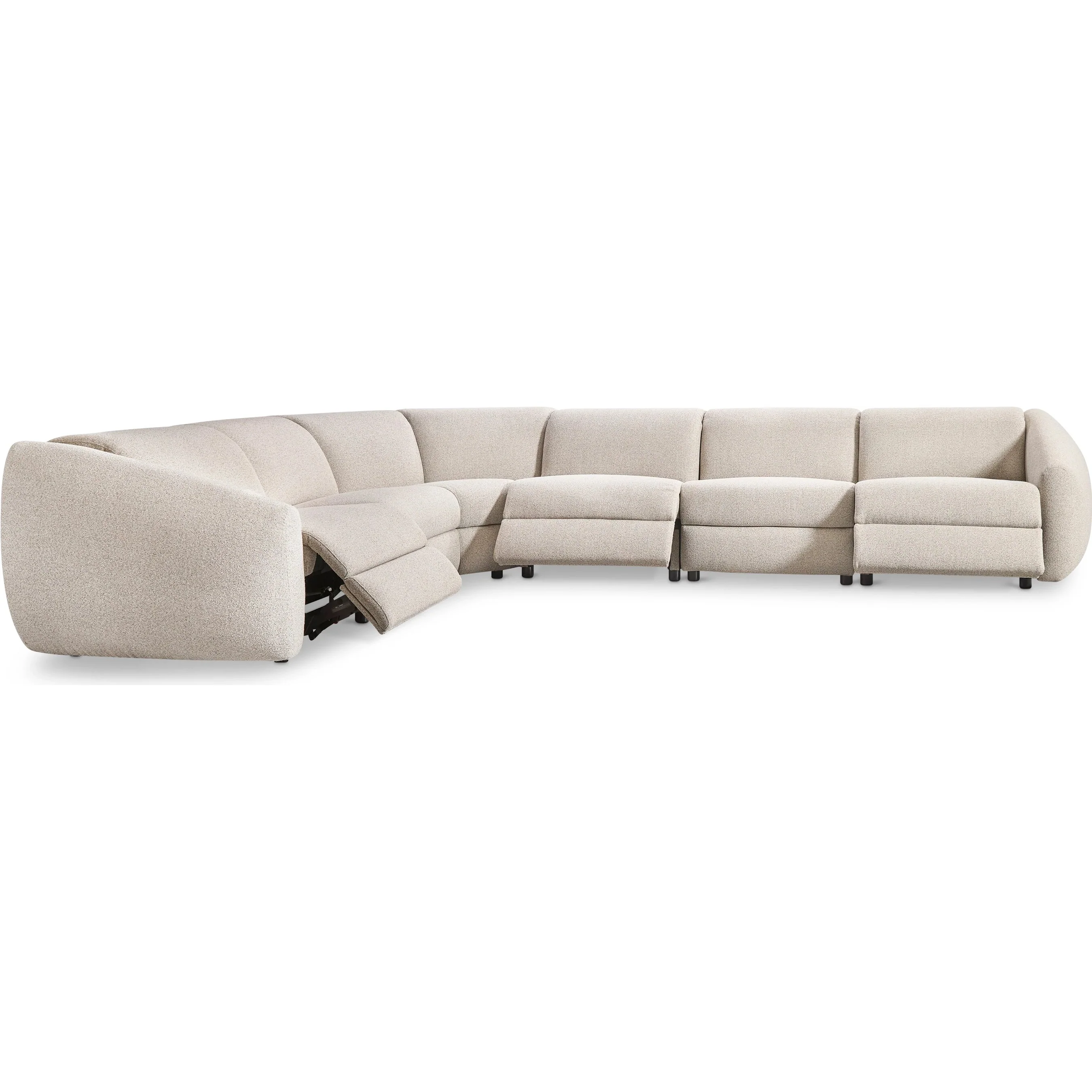 Avignon 6-PIECE Fabric Power Motion Sectional - Image 2