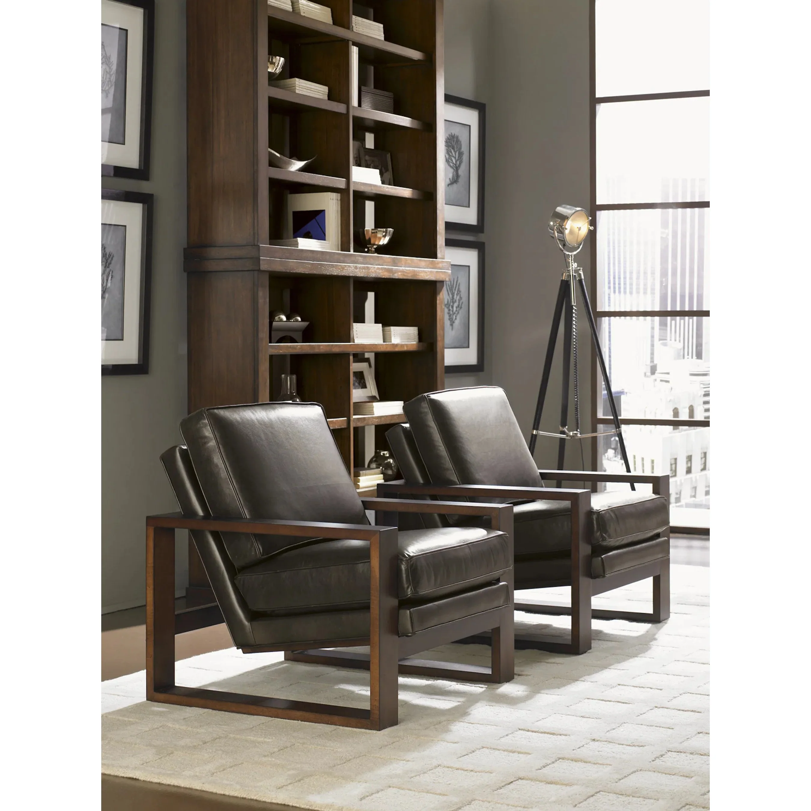 Axis Leather Chair - Image 3