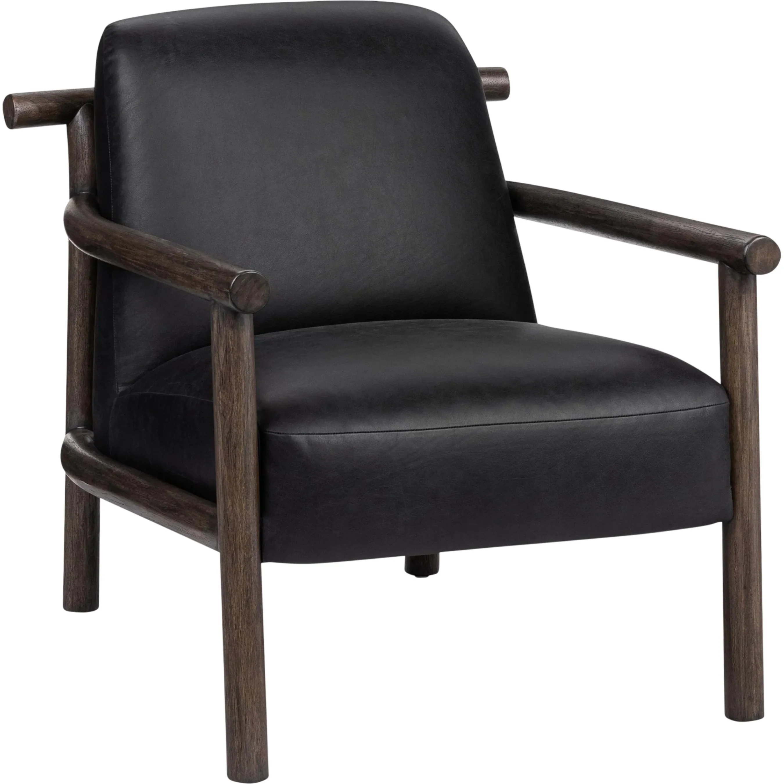 Azoria Leather Accent Chair