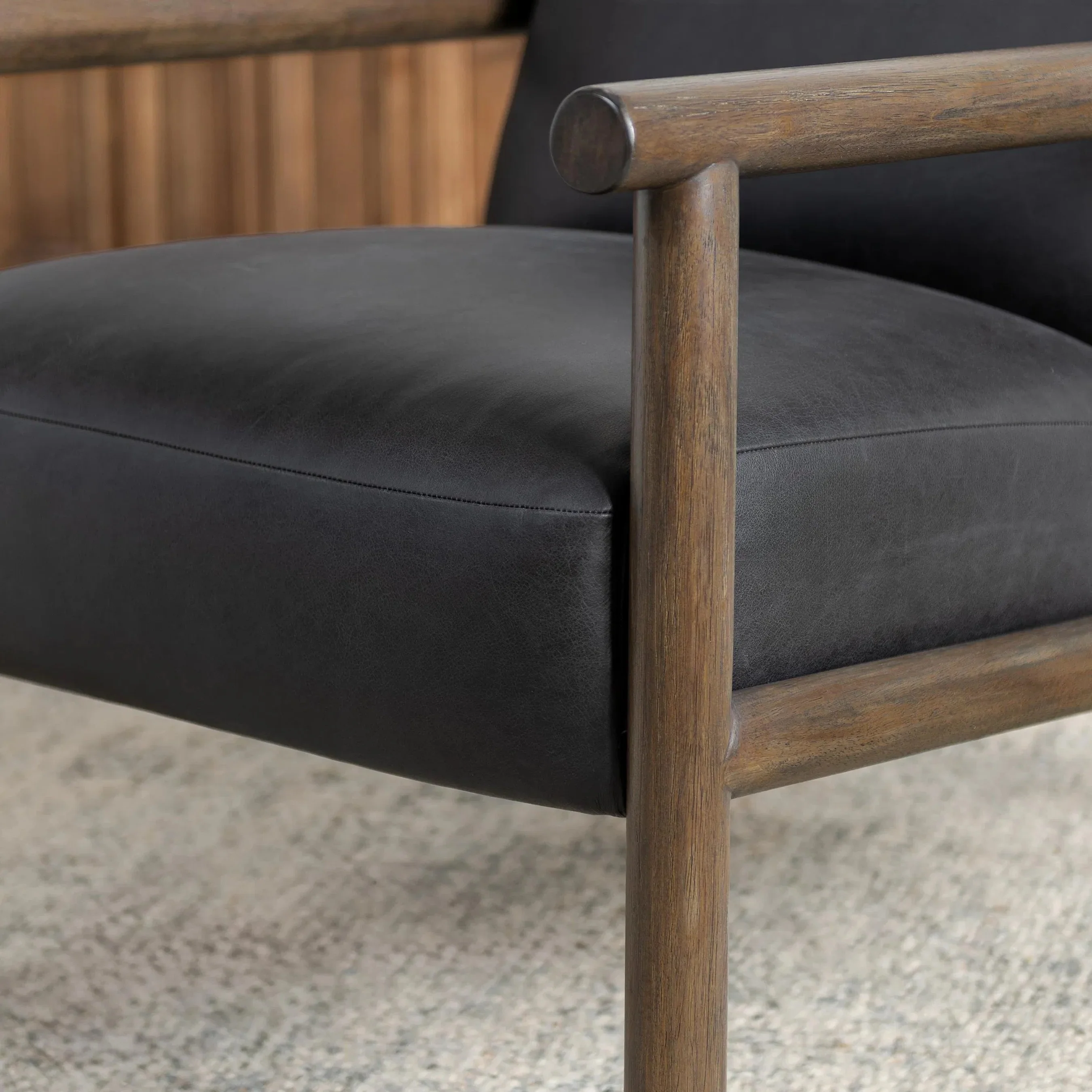 Azoria Leather Accent Chair - Image 14