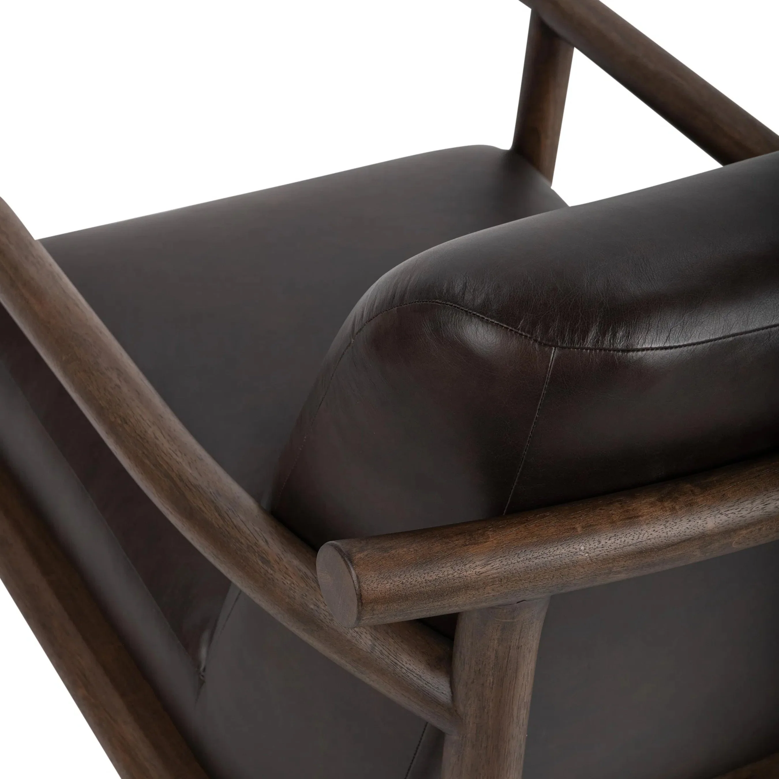 Azoria Leather Accent Chair - Image 19