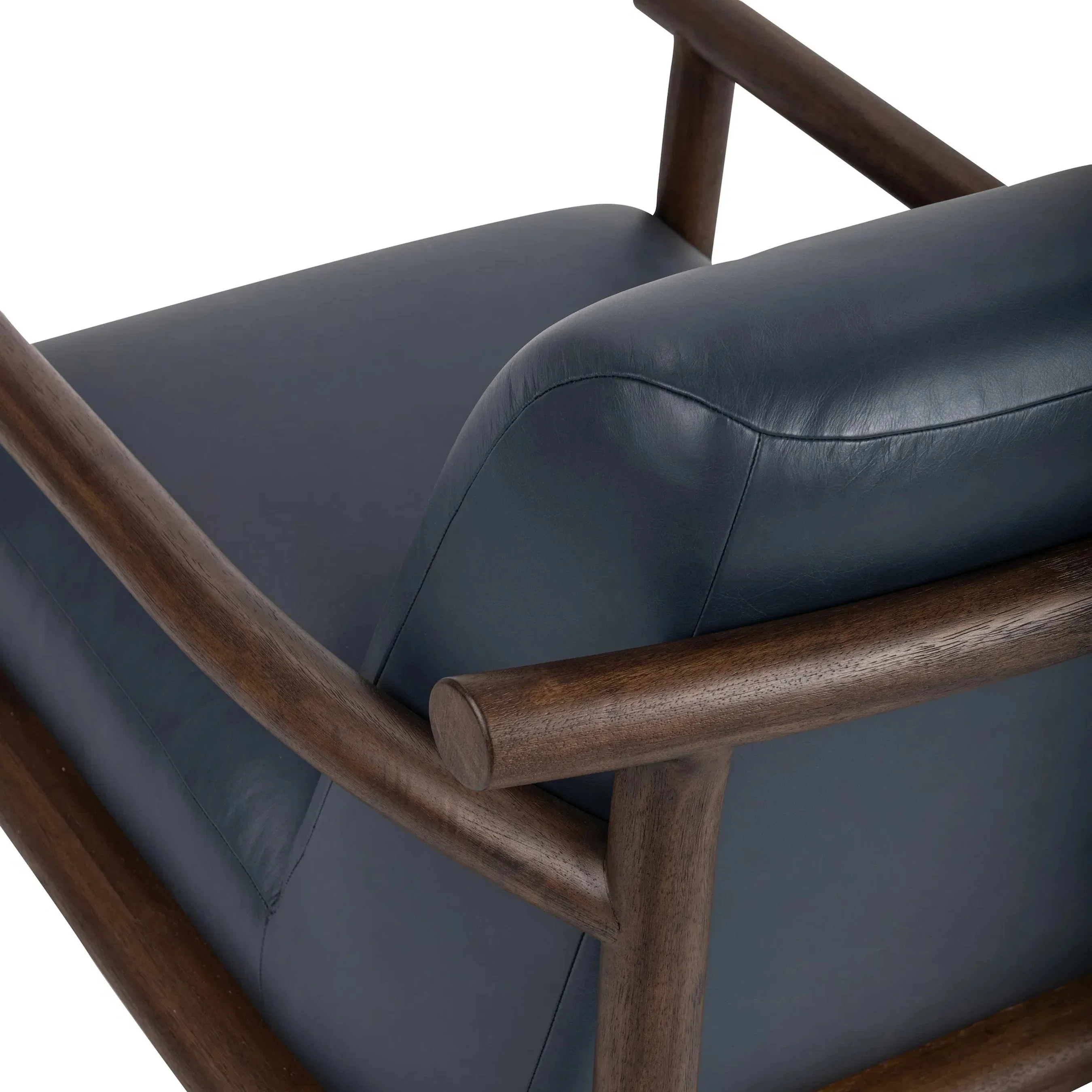 Azoria Leather Accent Chair - Image 21