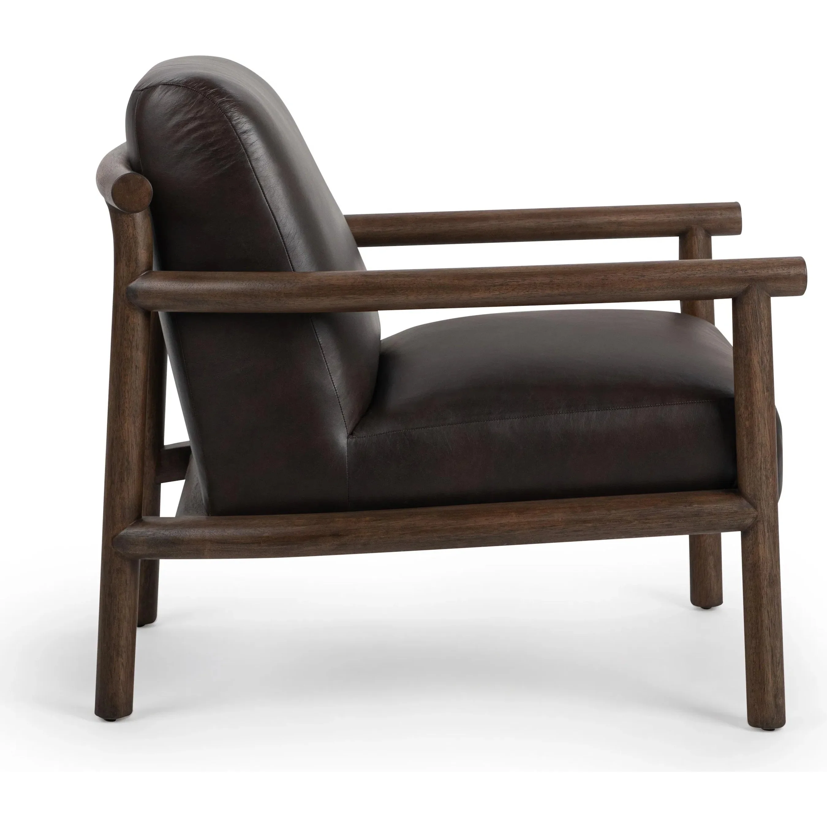 Azoria Leather Accent Chair - Image 7