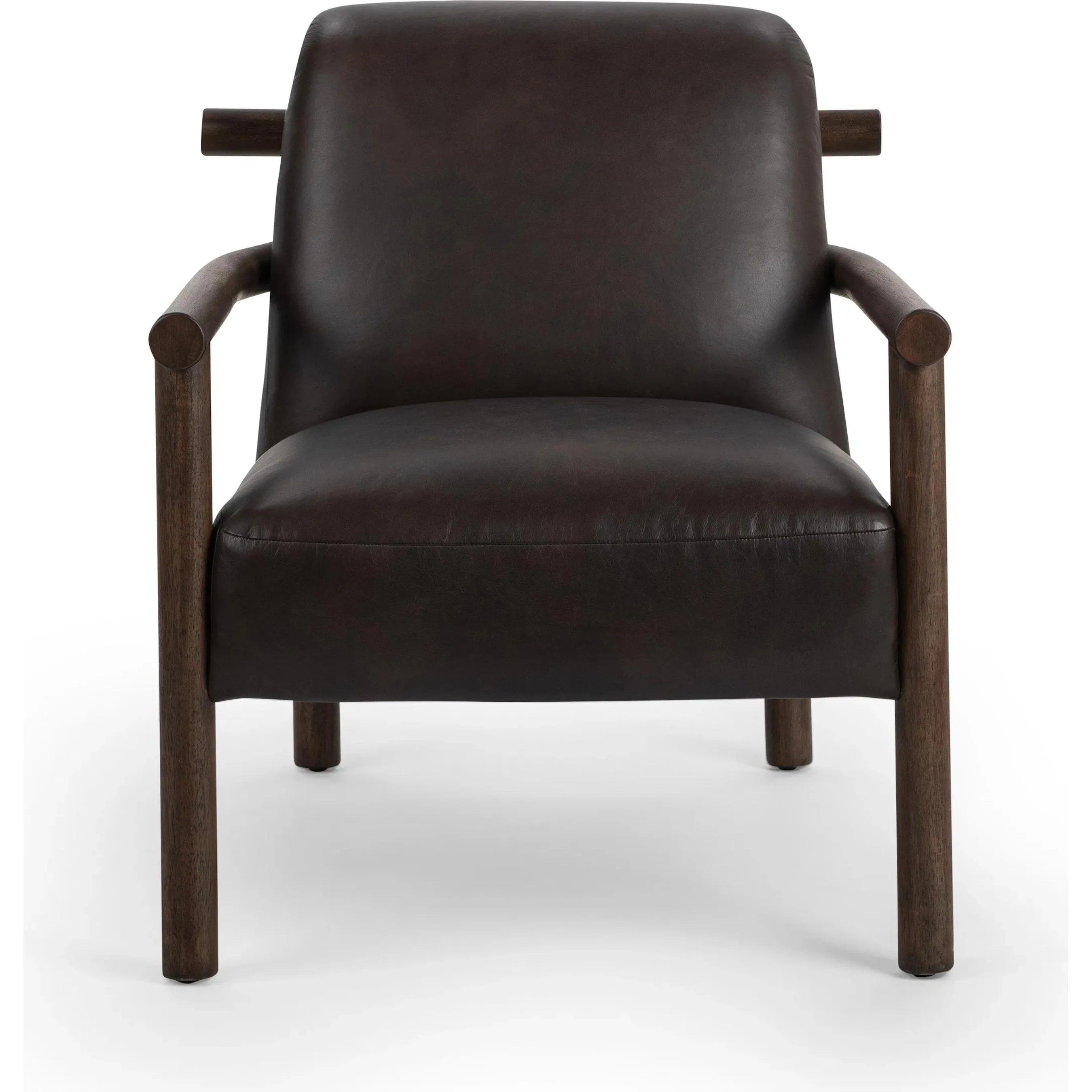 Azoria Leather Accent Chair - Image 8