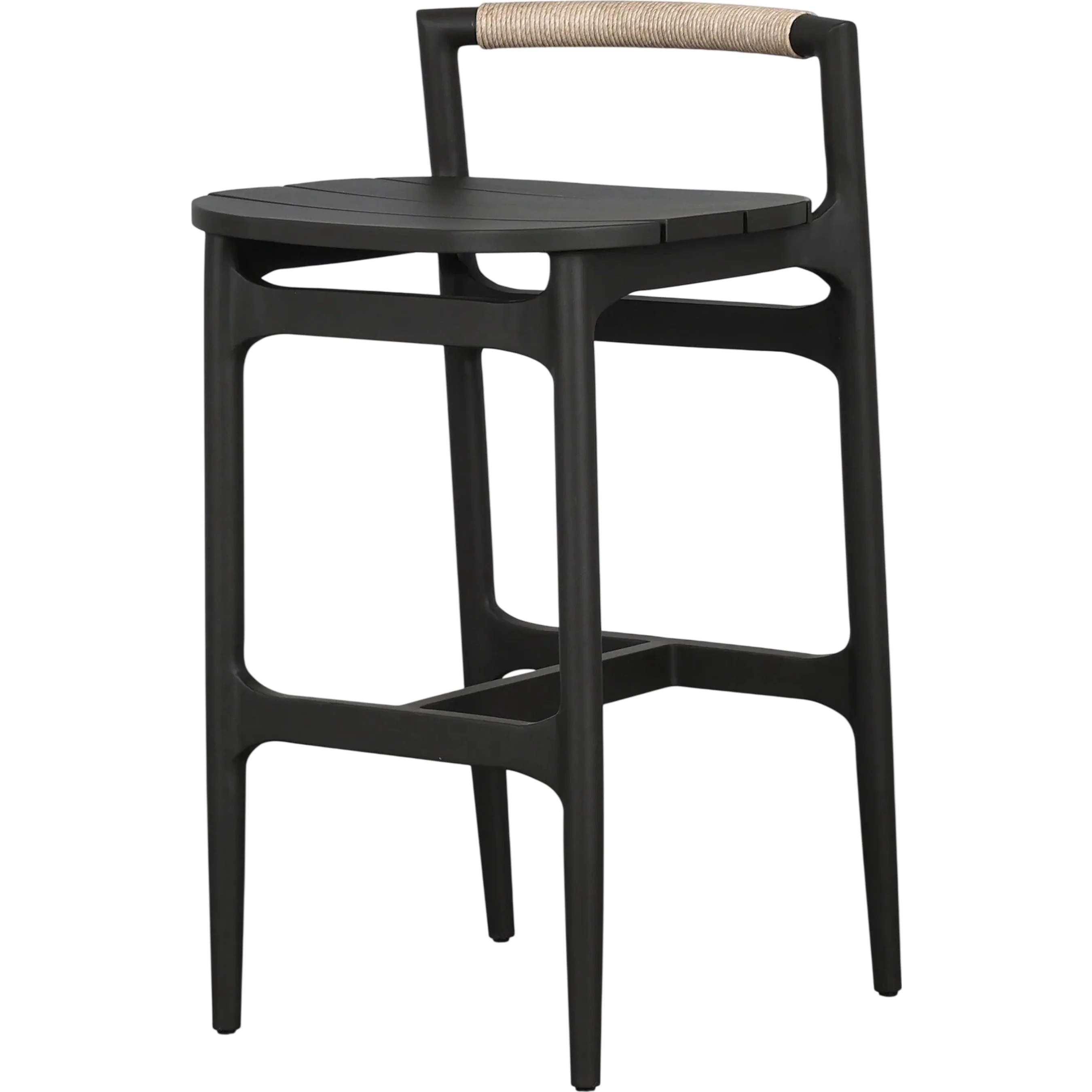 Baden Outdoor Metal Bar Stool