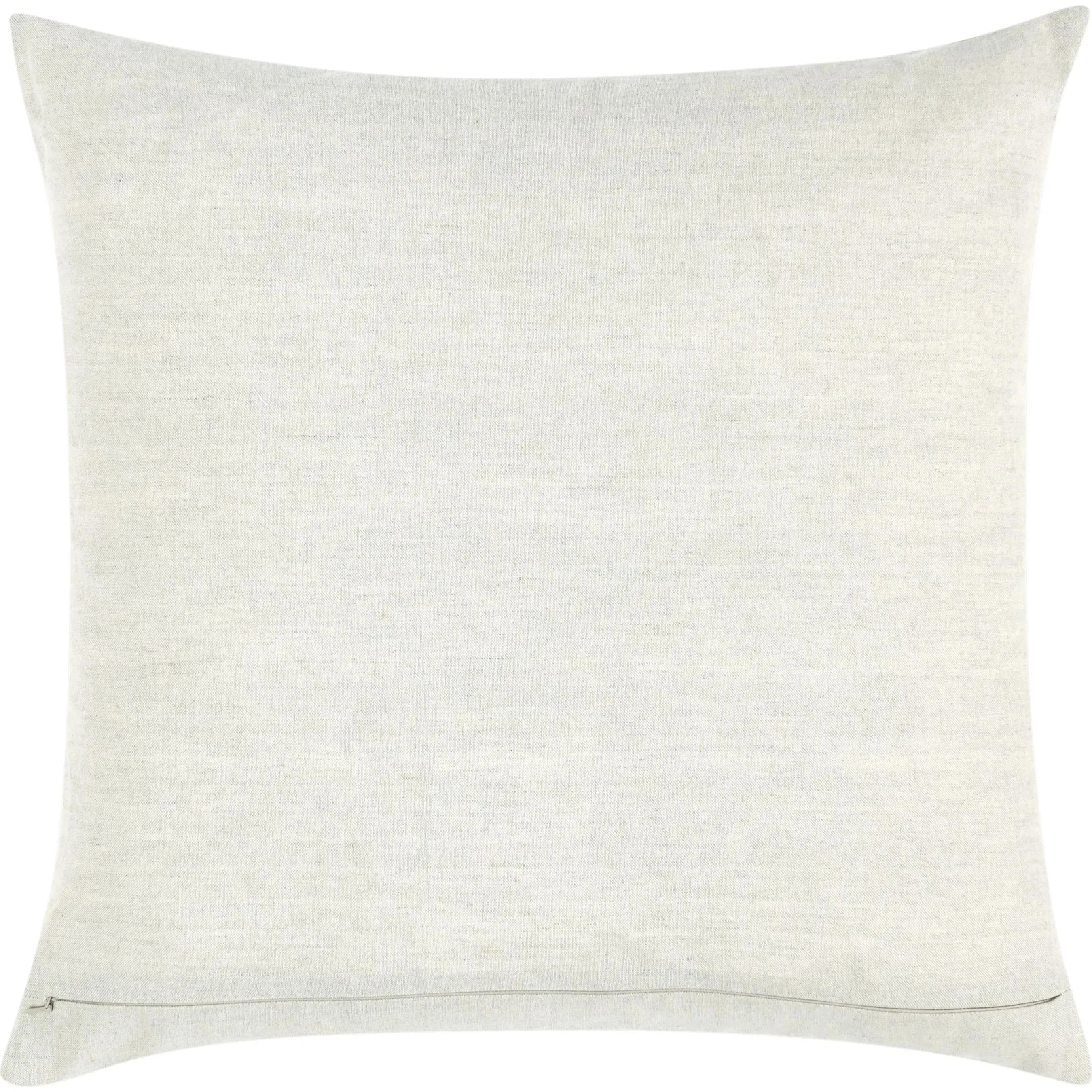 Baia Embroidered Belgian Linen Throw Pillow - Image 6