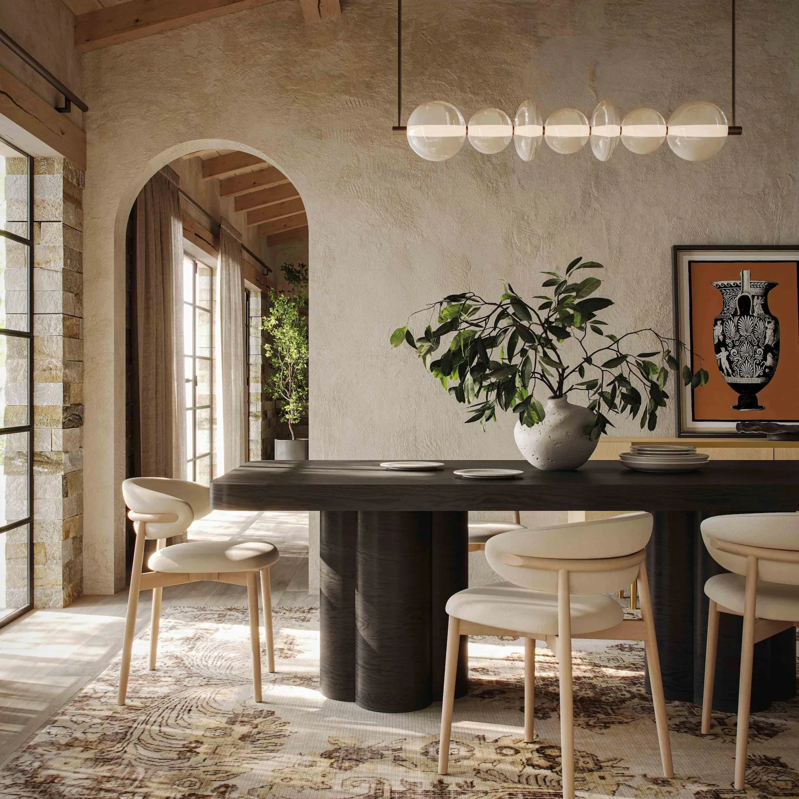 Bambi Ash Dining Table - Image 19