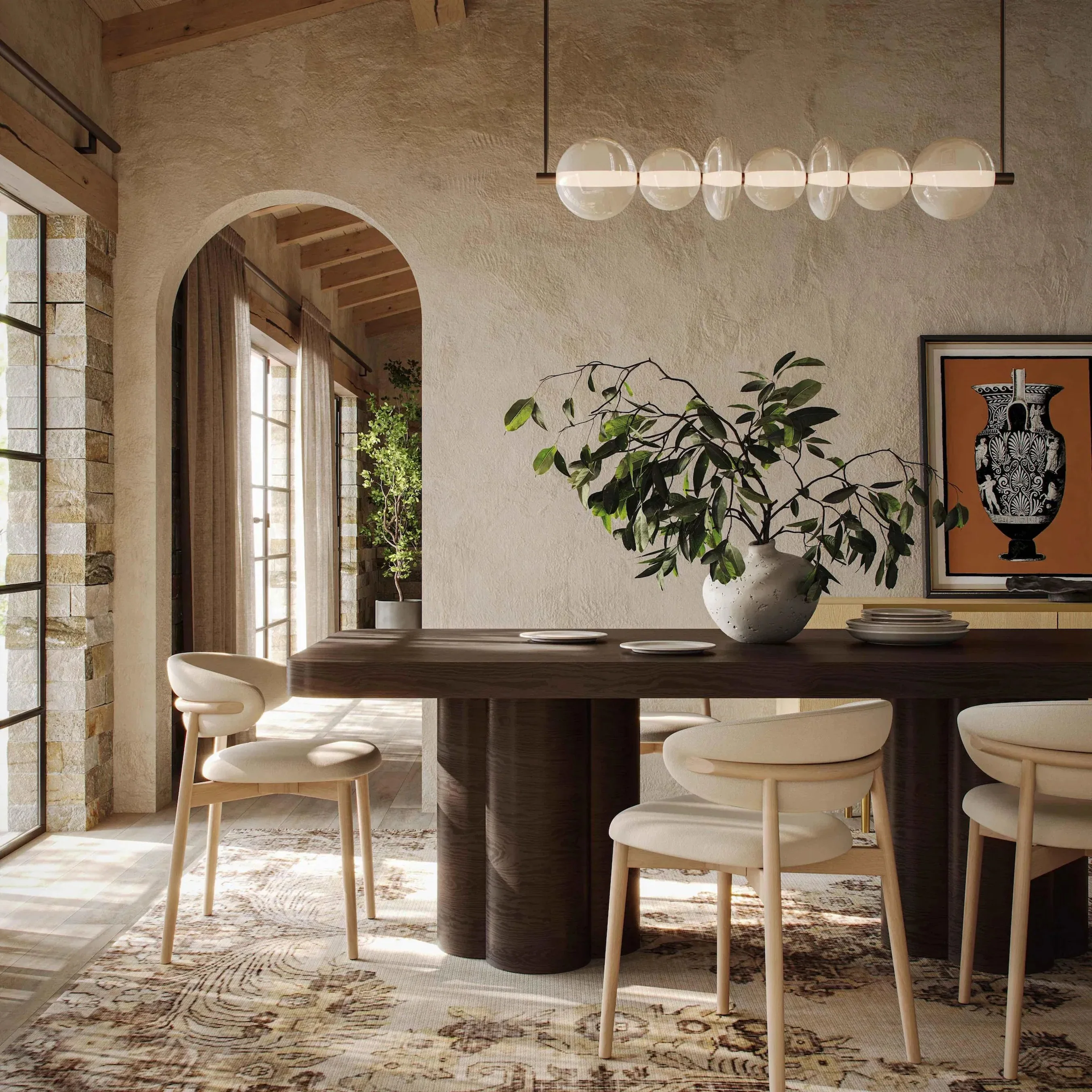 Bambi Ash Dining Table - Image 20