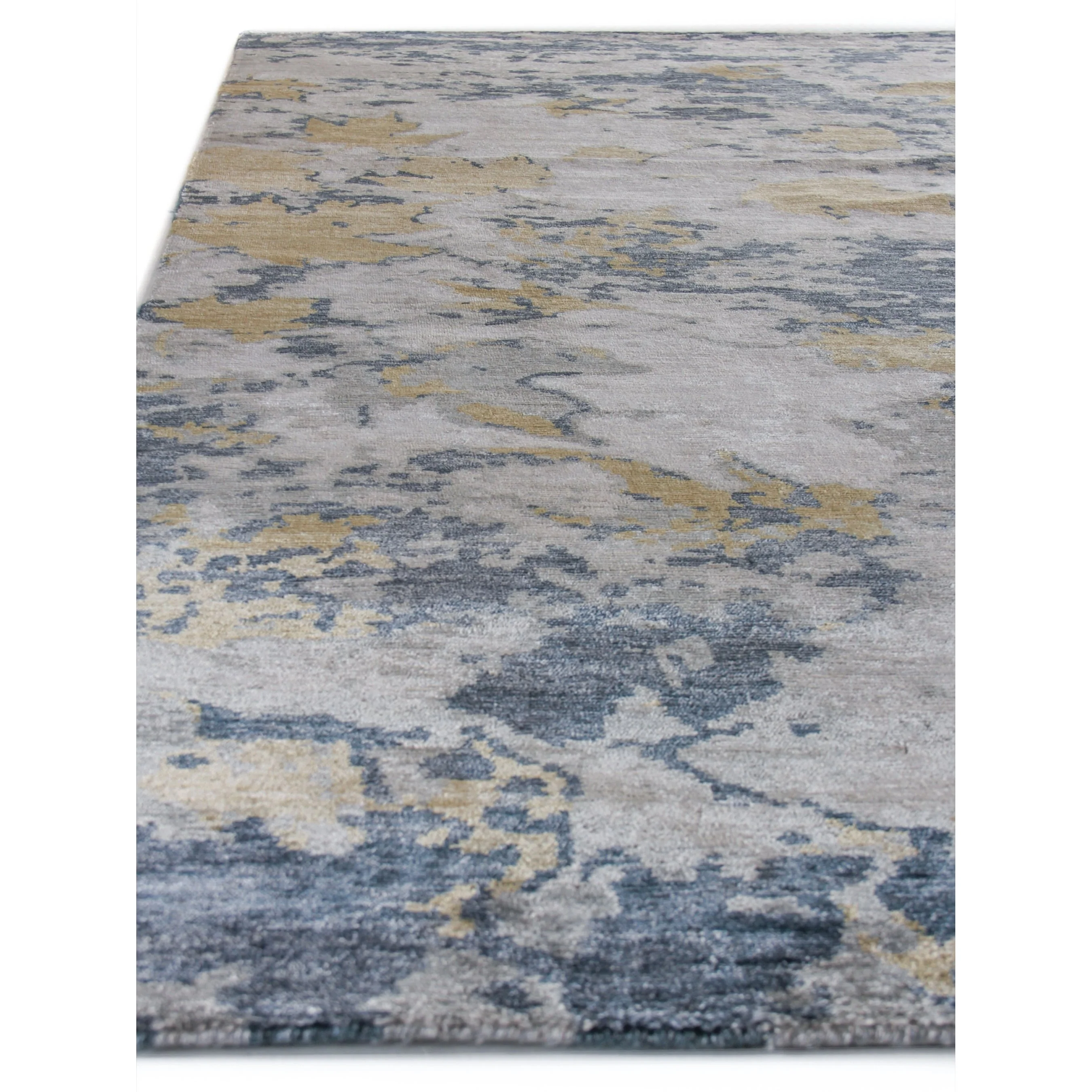 Bamboo Pattern Silk Rug - Image 3