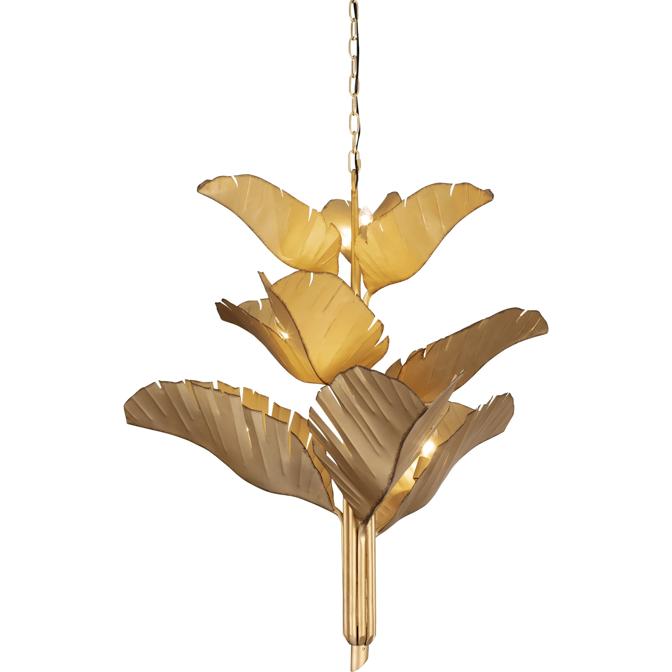 Banana Leaf Chandelier