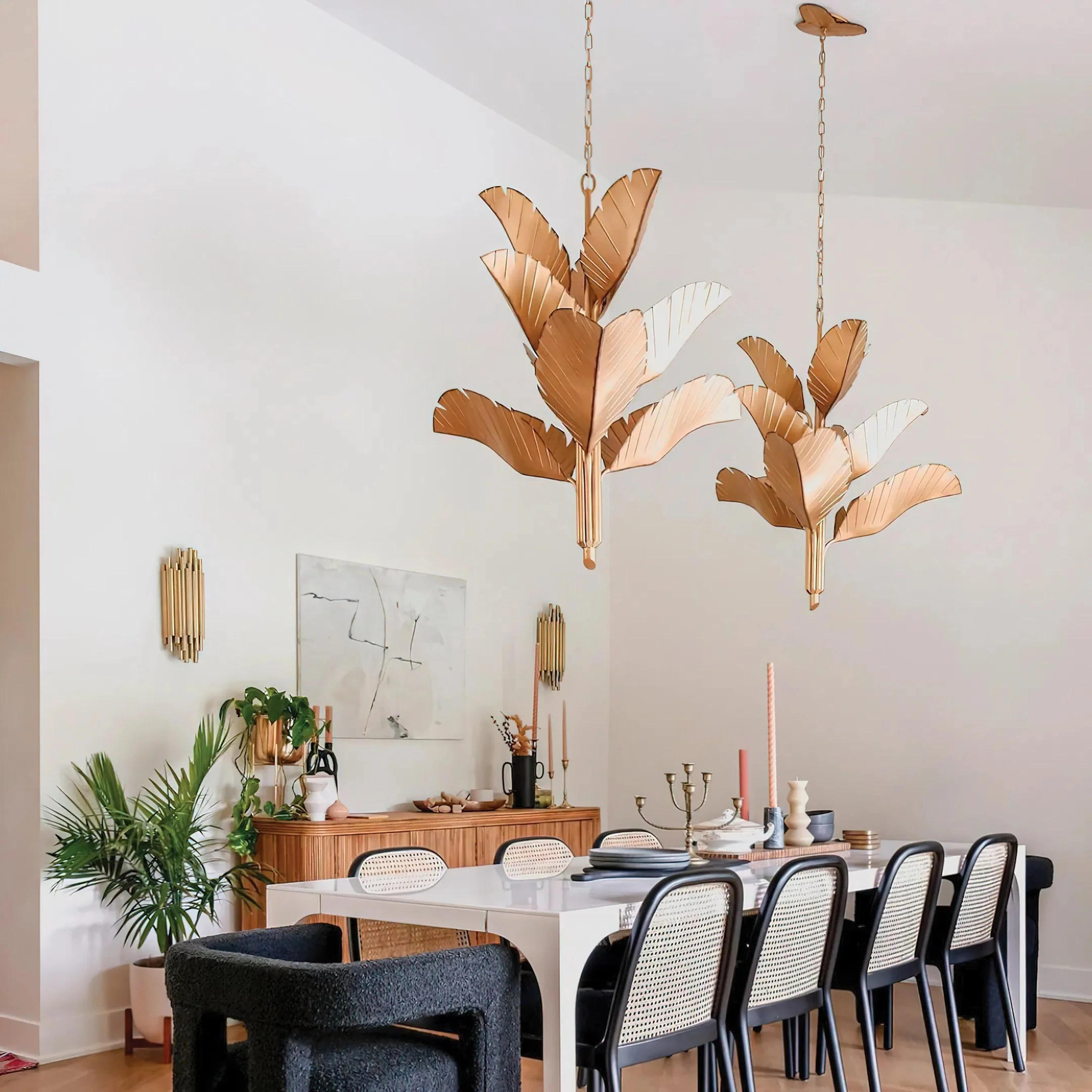 Banana Leaf Chandelier - Image 27