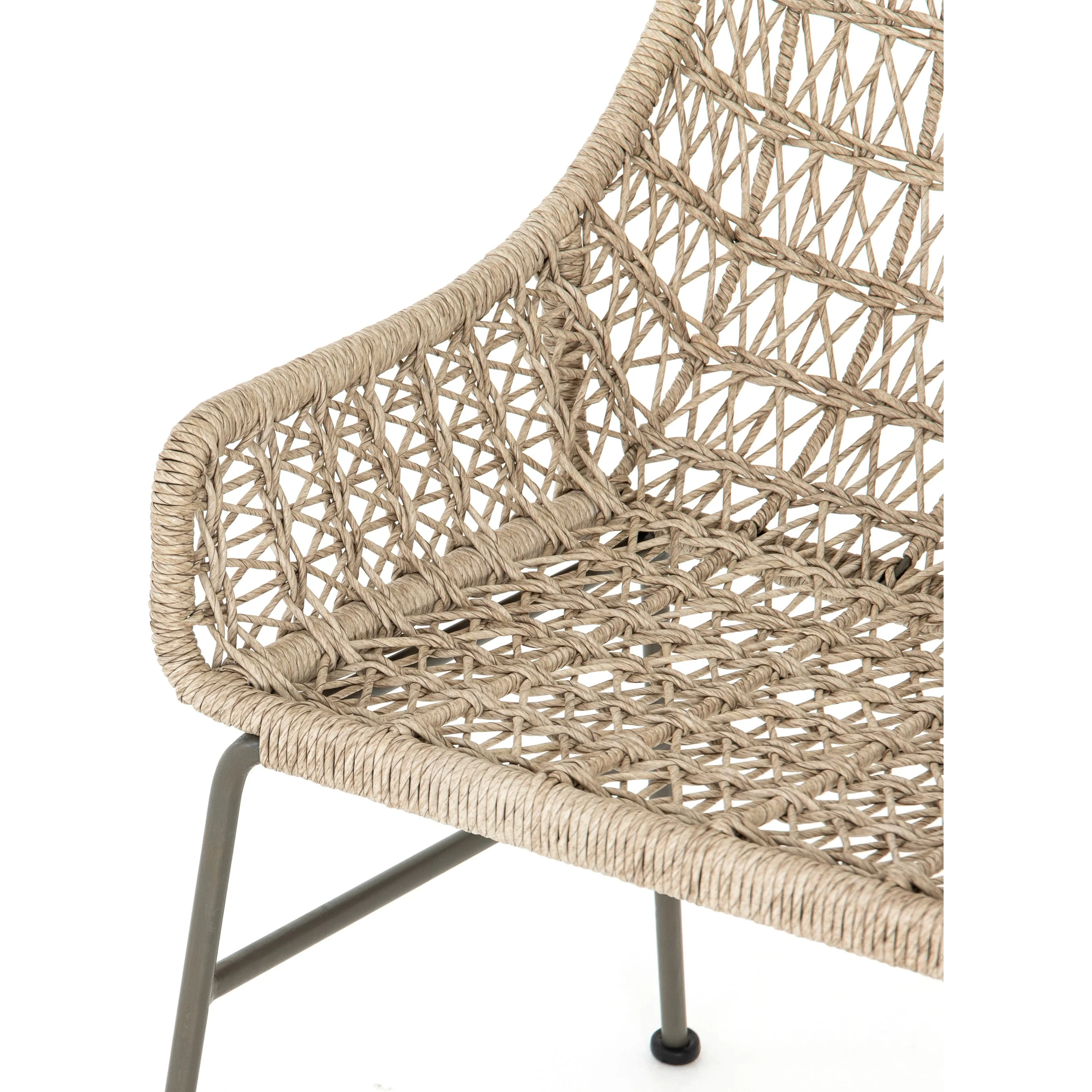 Bandera Outdoor Woven Dining Chair - Image 23