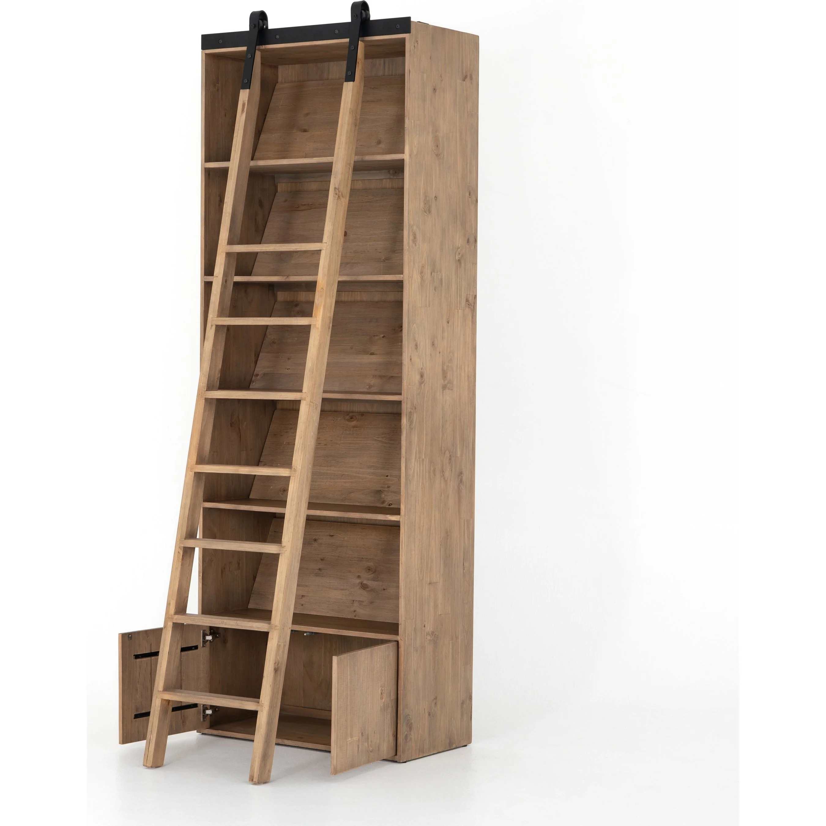 Bane Bookshelf with Ladder - Image 3