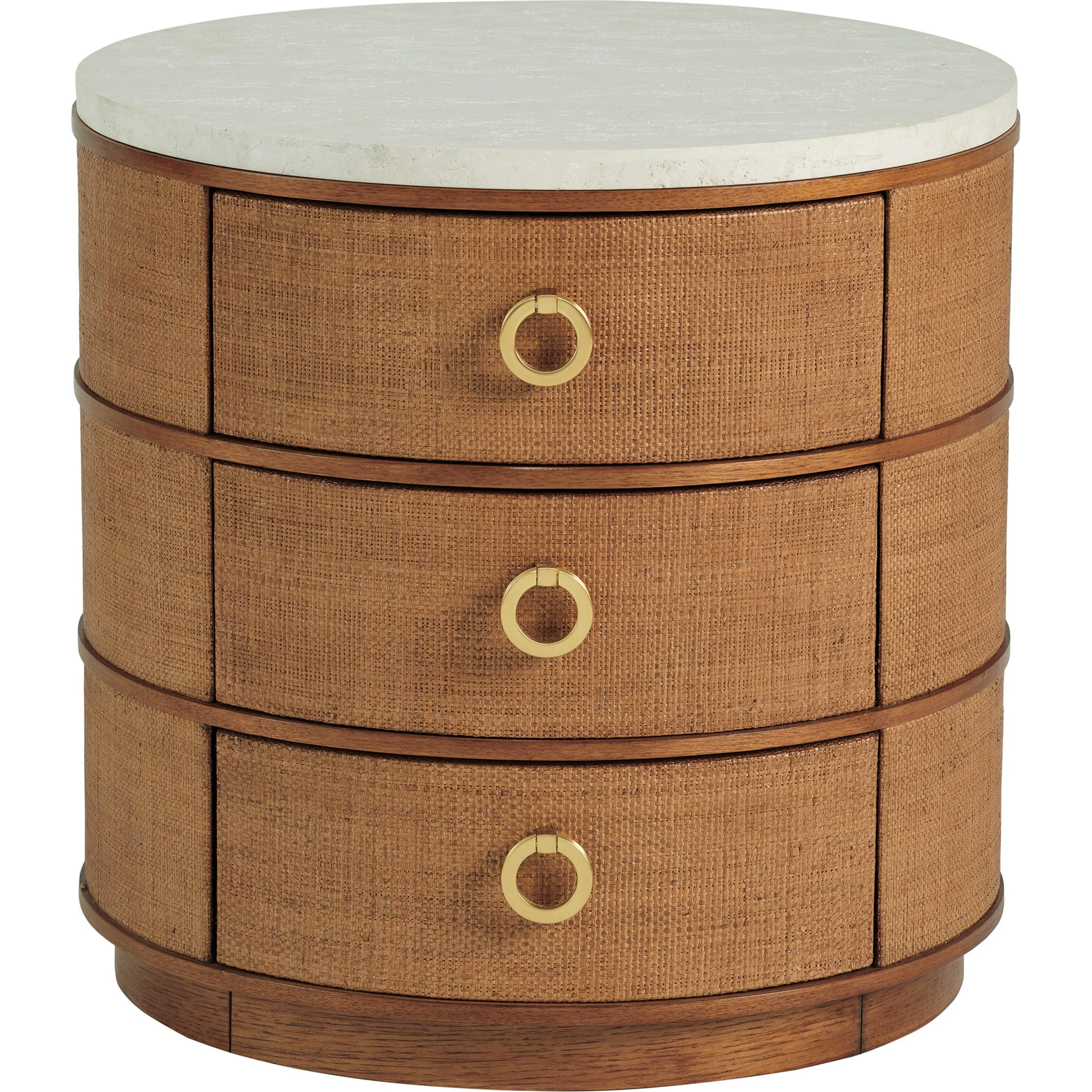 Banning Raffia Lamp Table