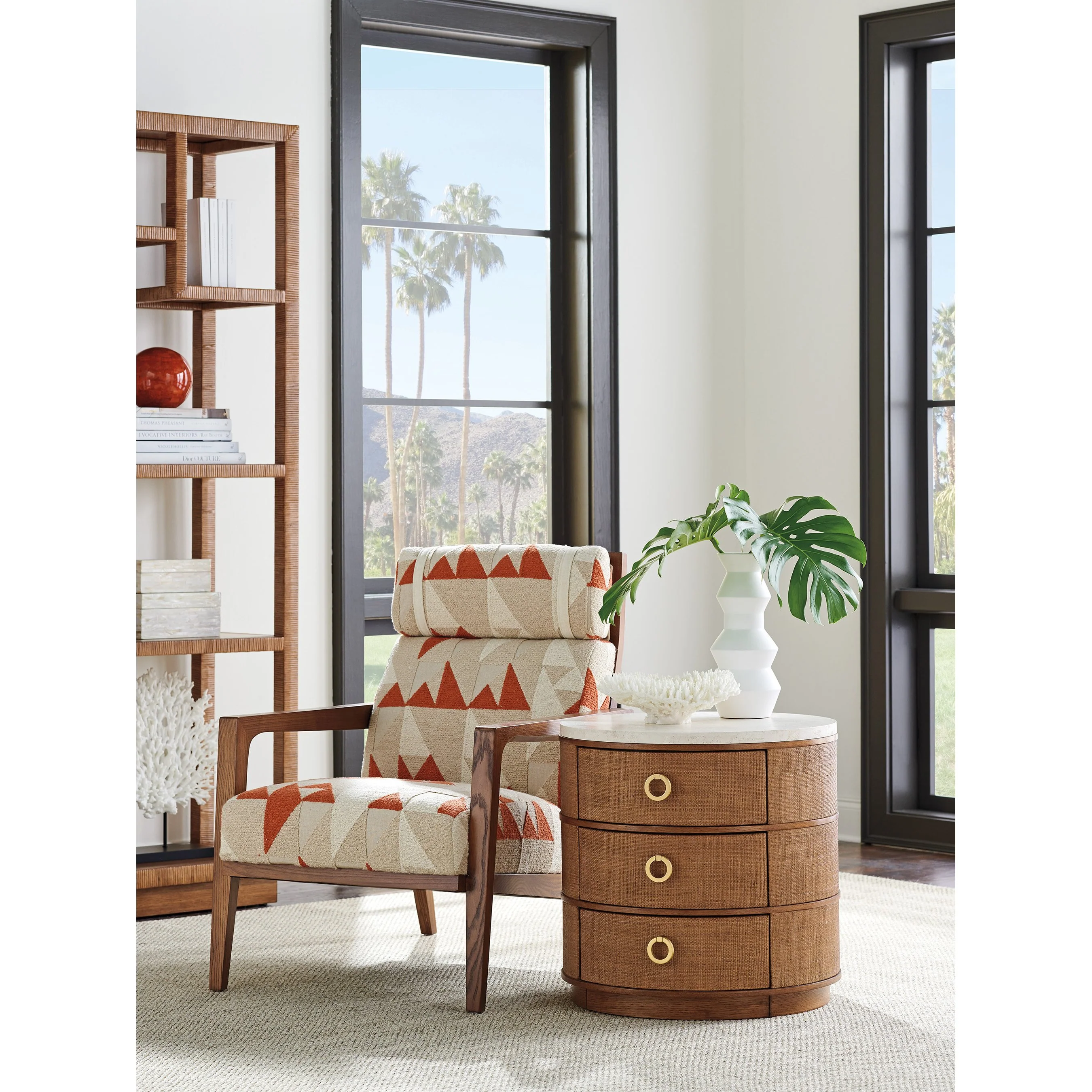 Banning Raffia Lamp Table - Image 5