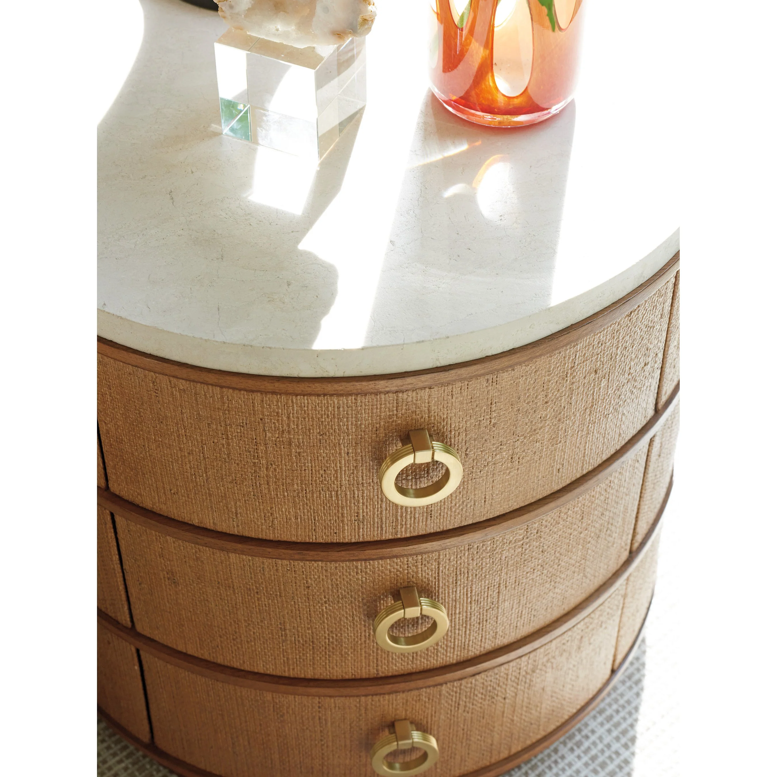 Banning Raffia Lamp Table - Image 6