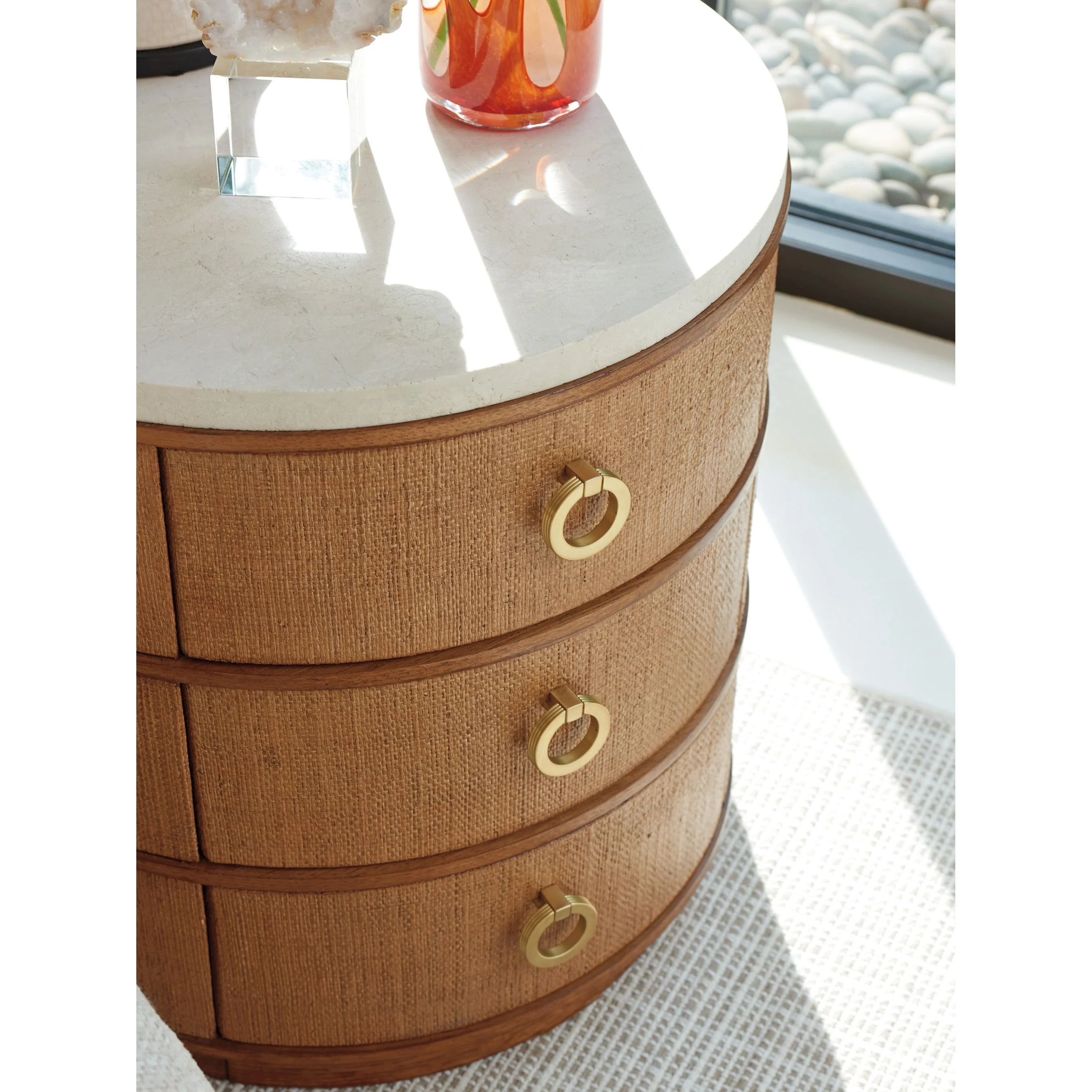 Banning Raffia Lamp Table - Image 7