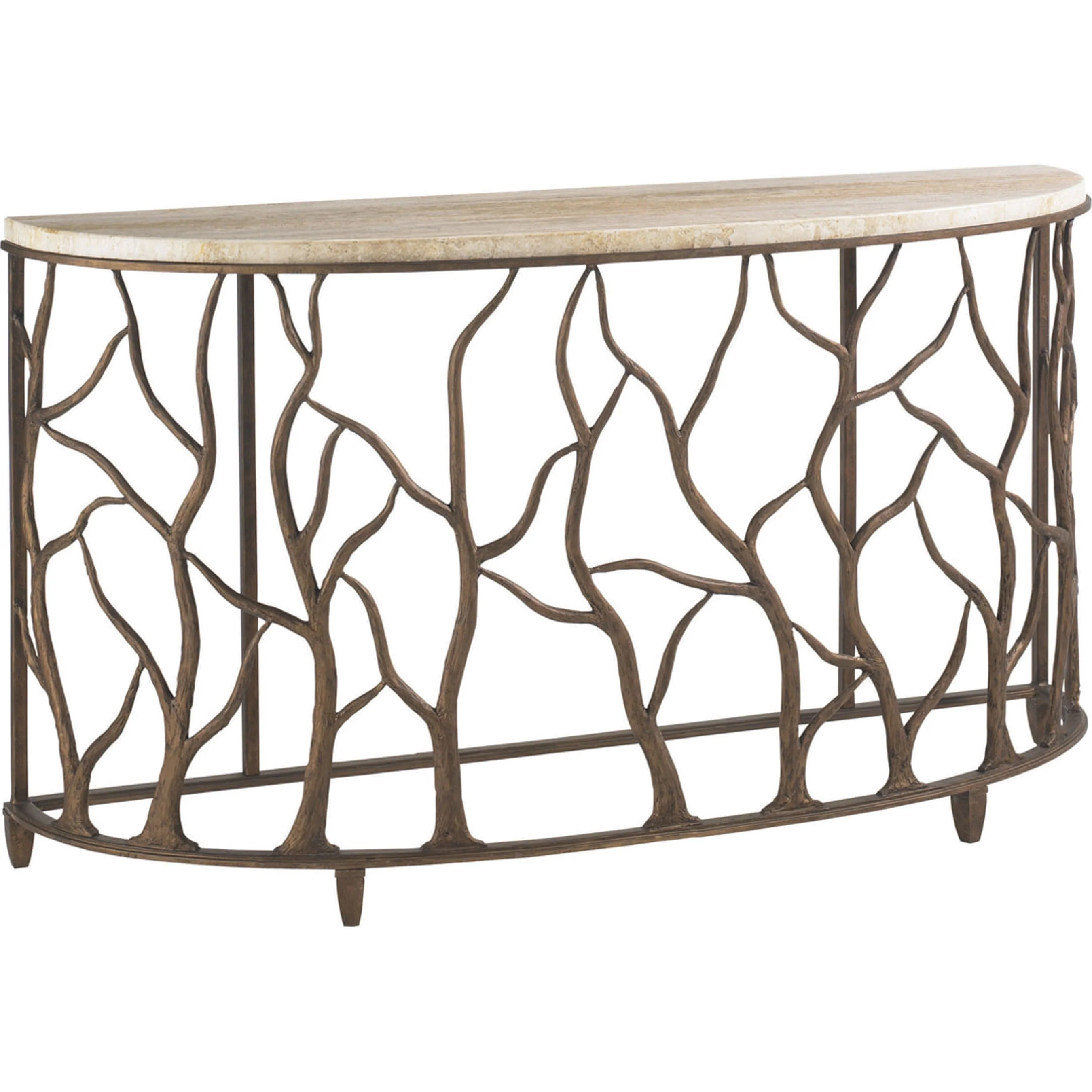 Bannister Garden Console Table