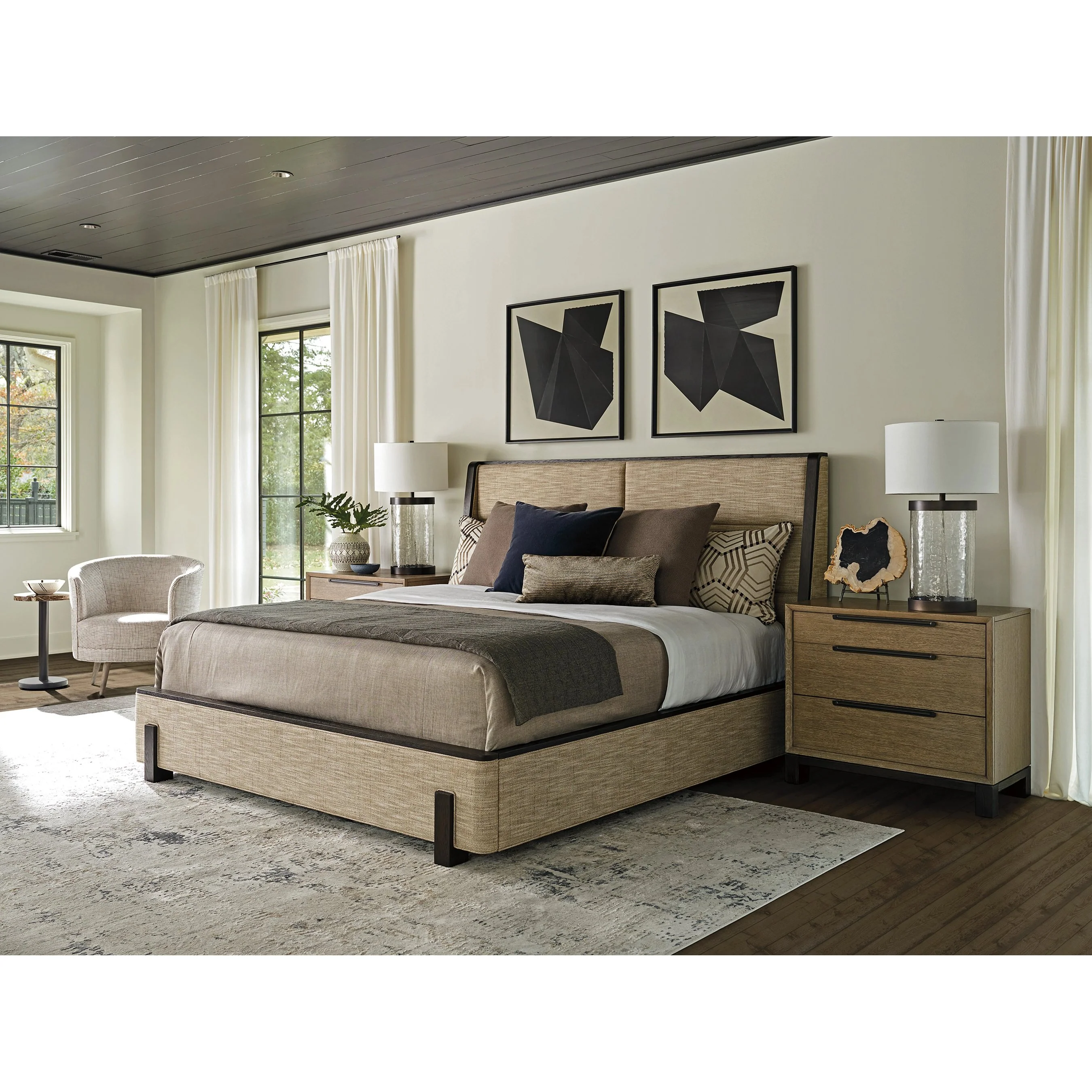 Barcelona Uphholstered Bed - Image 2