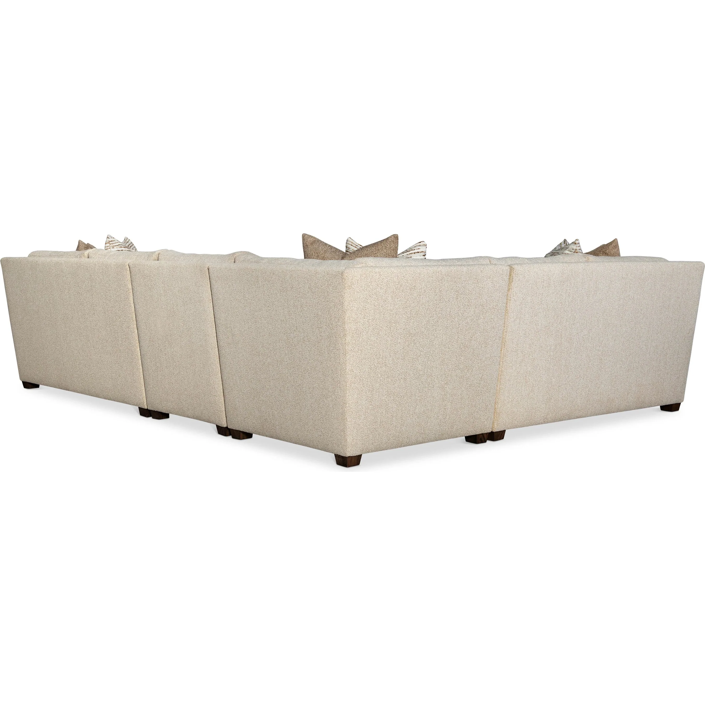 Barnes 4-Piece Fabric Sectional - Image 3