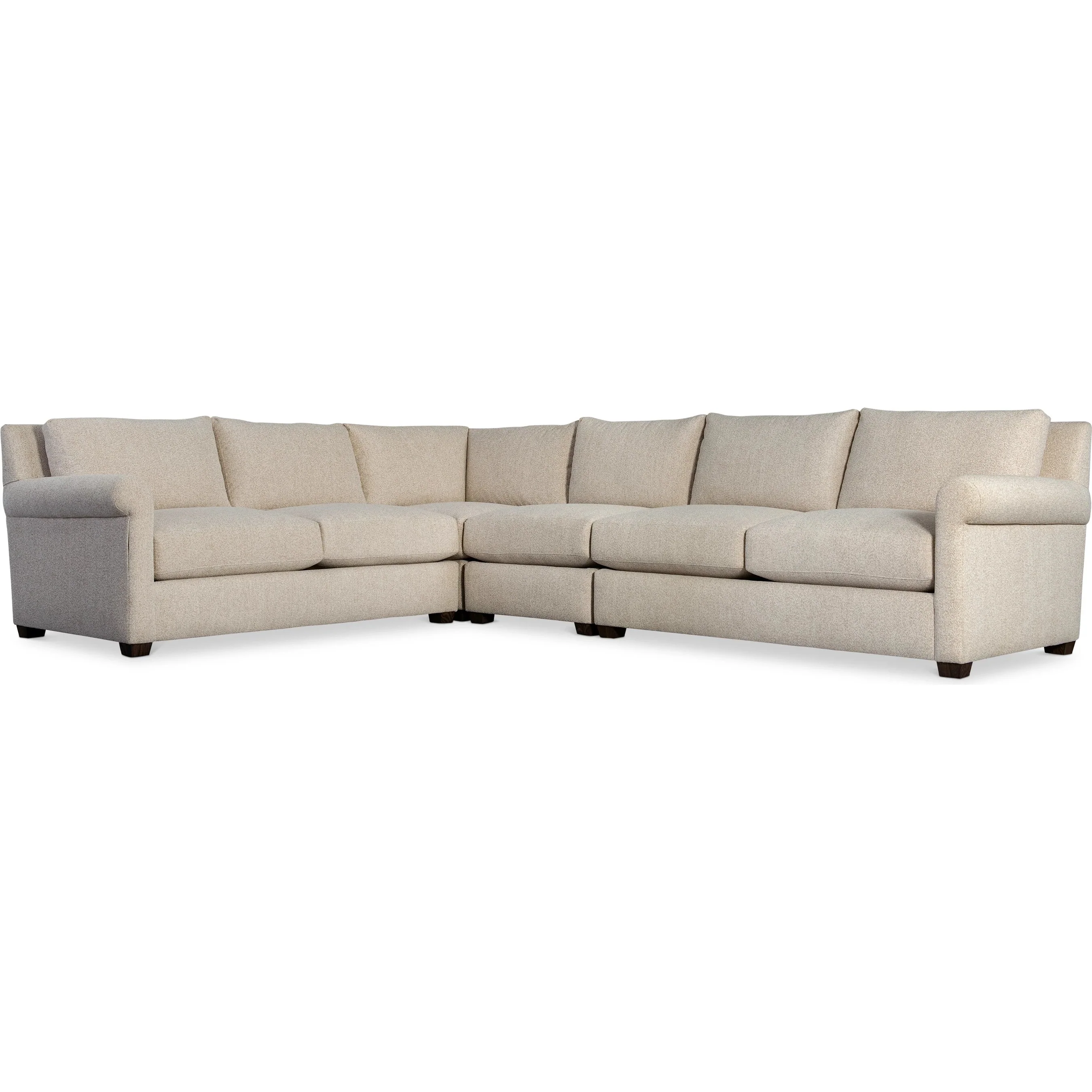 Barnes 4-Piece Fabric Sectional - Image 4