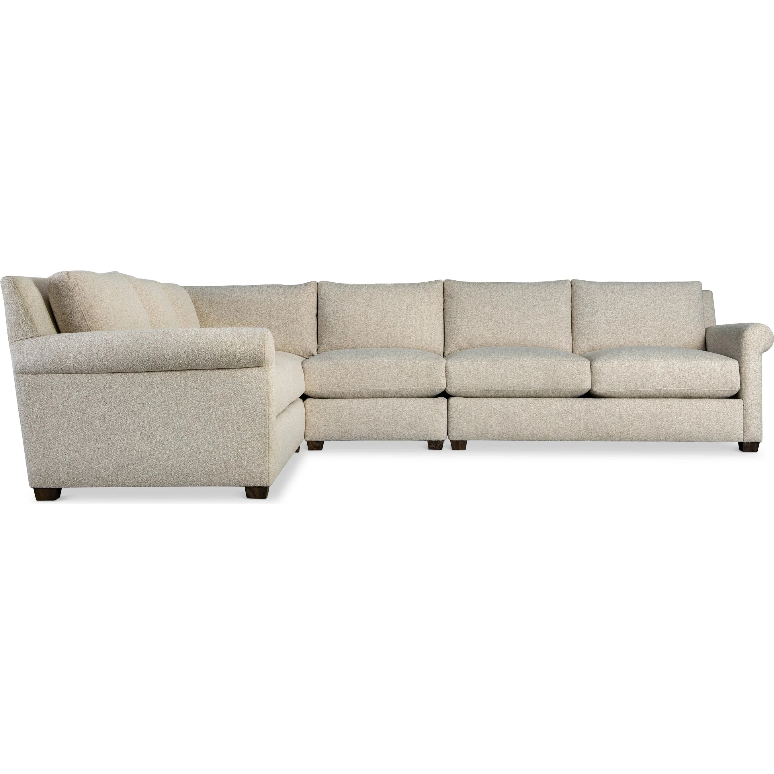 Barnes 4-Piece Fabric Sectional - Image 5