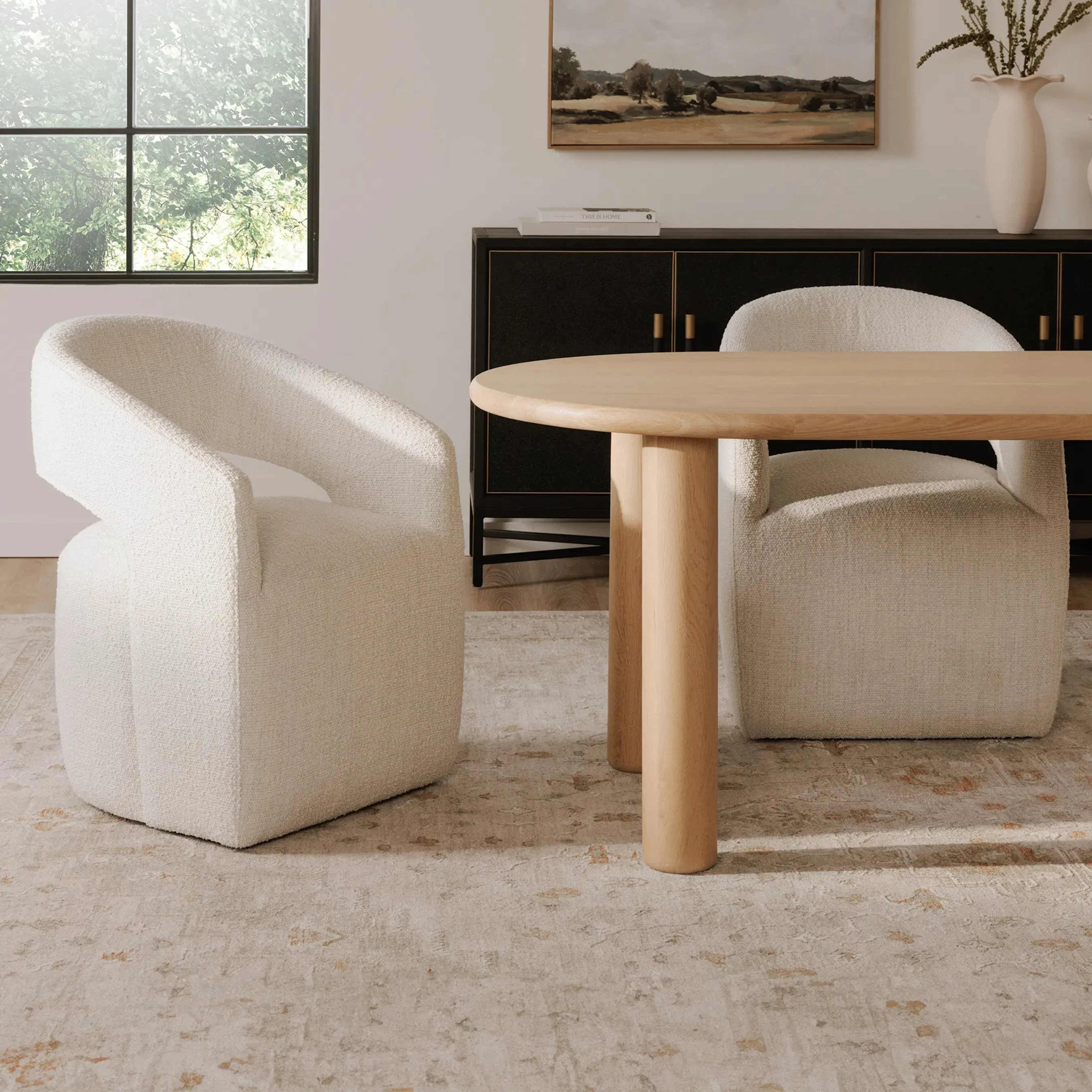 Barrow Rolling Dining Chair - Image 24