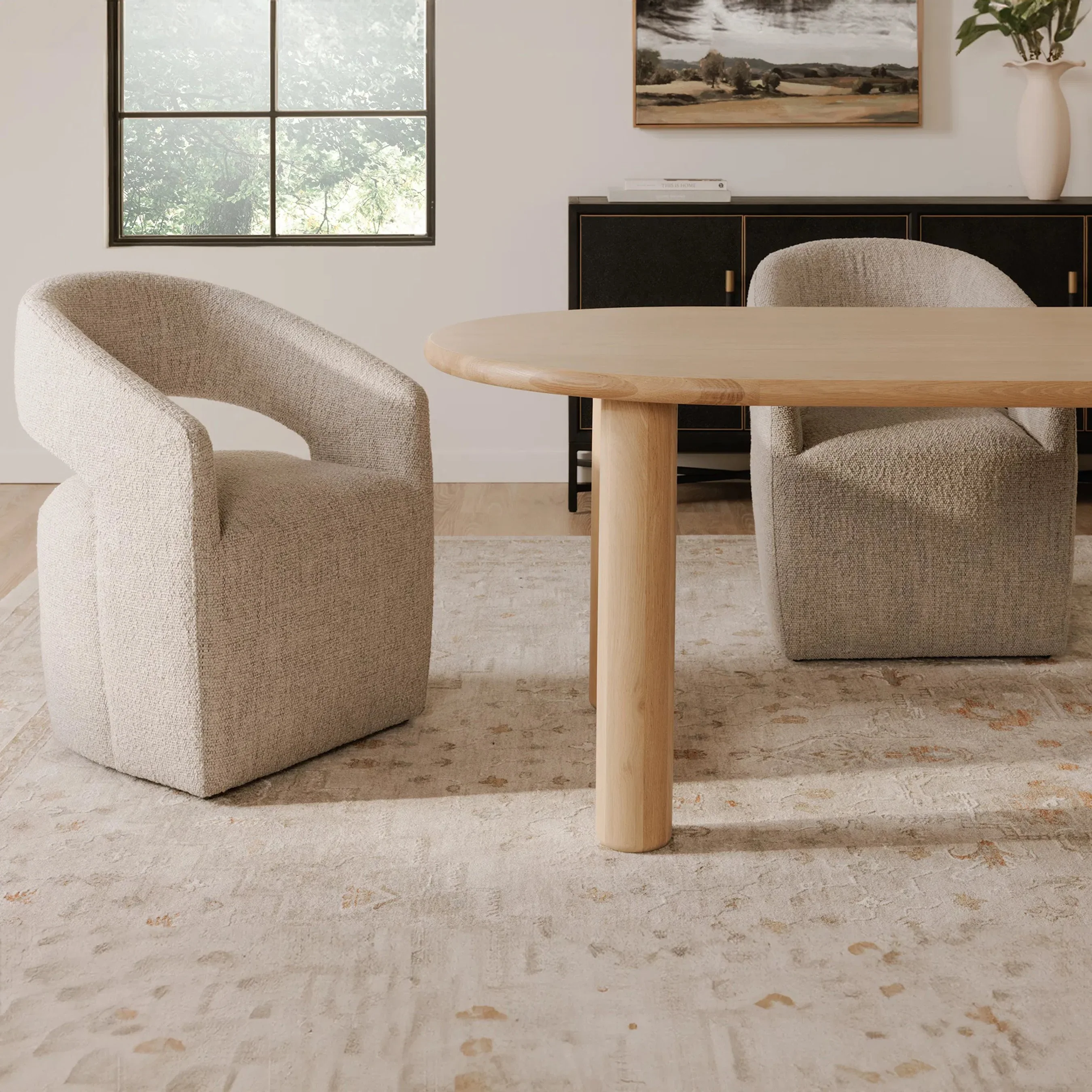 Barrow Rolling Dining Chair - Image 26