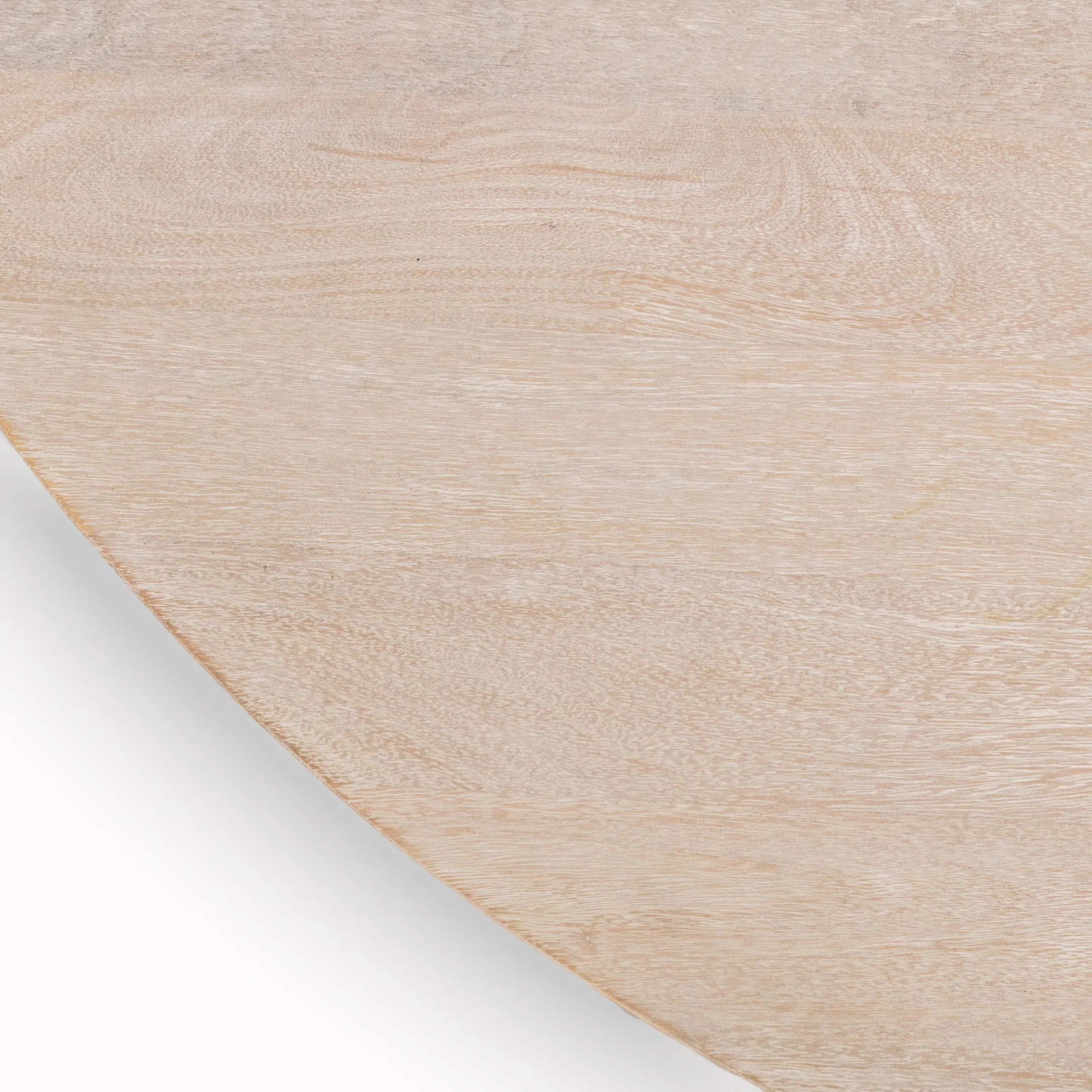Beau Mango Wood Round Dining Table - Image 5