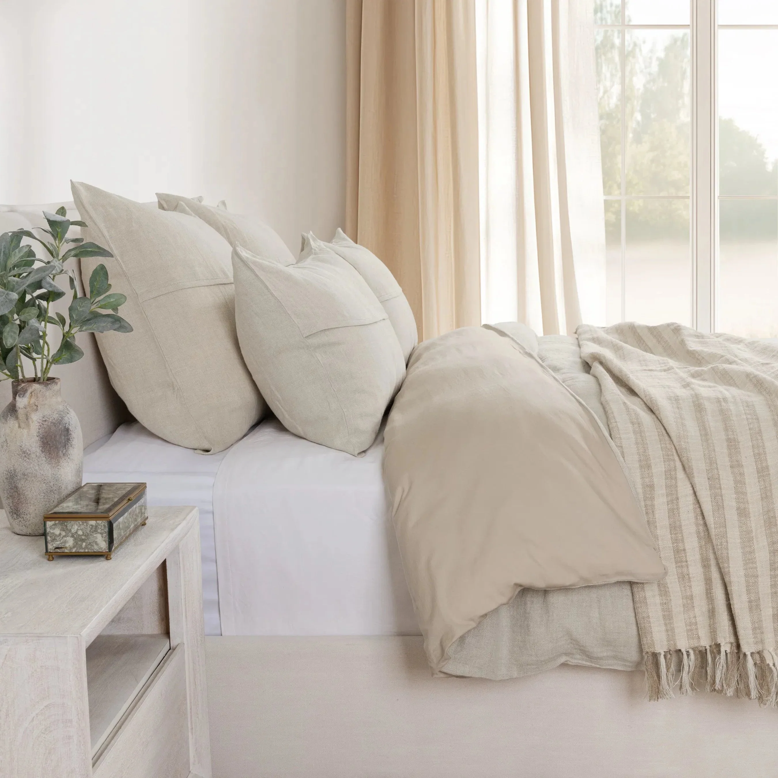 Beaumont 100% Linen Duvet - Image 6