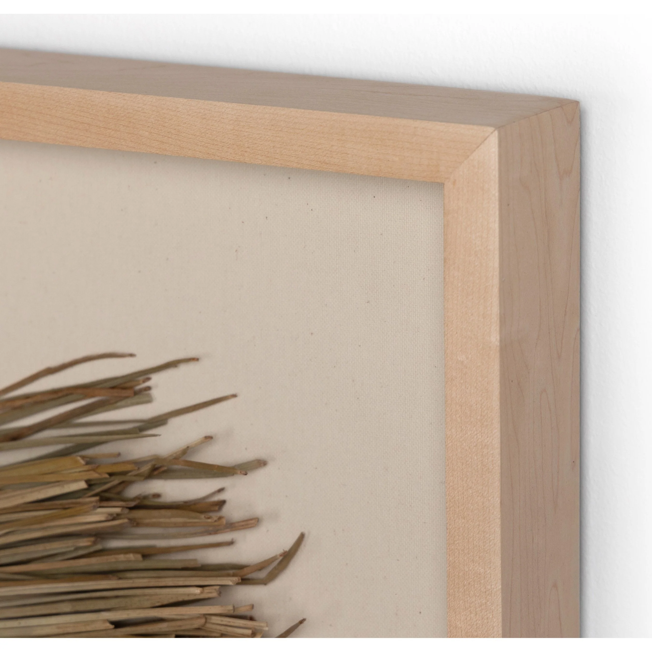 Beda Framed Seagrass Object by FH Art Studio - Image 3