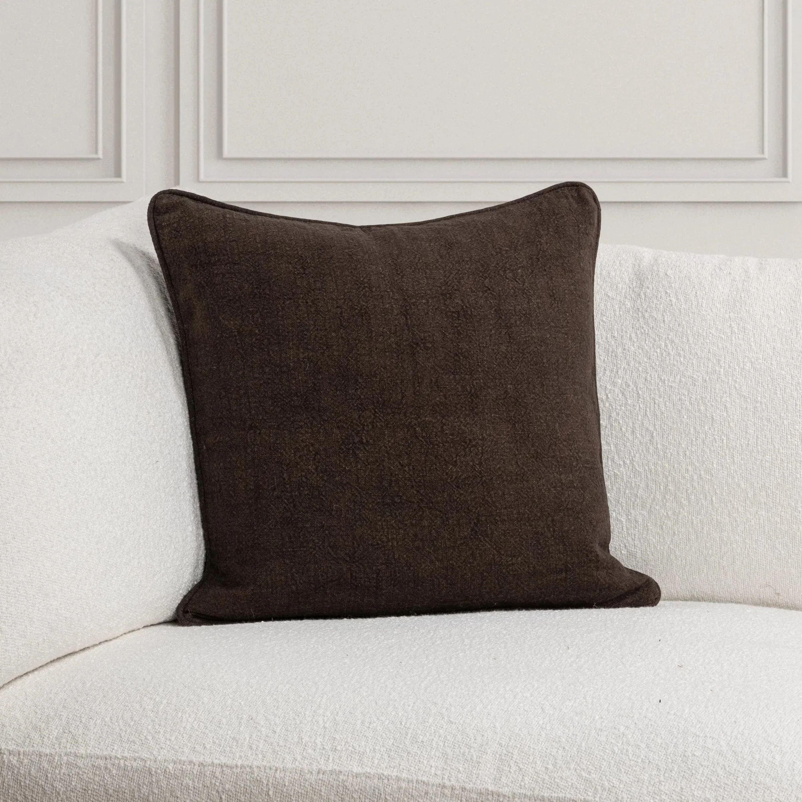 Bedford Linen Fabric Throw Pillow - Image 31
