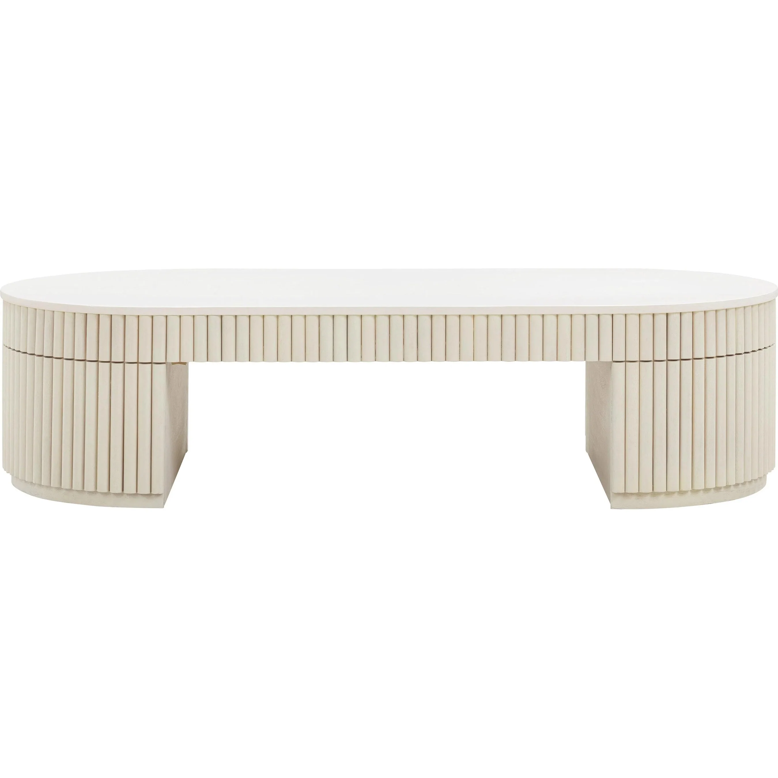 Bella Oval Coffee Table - Image 2