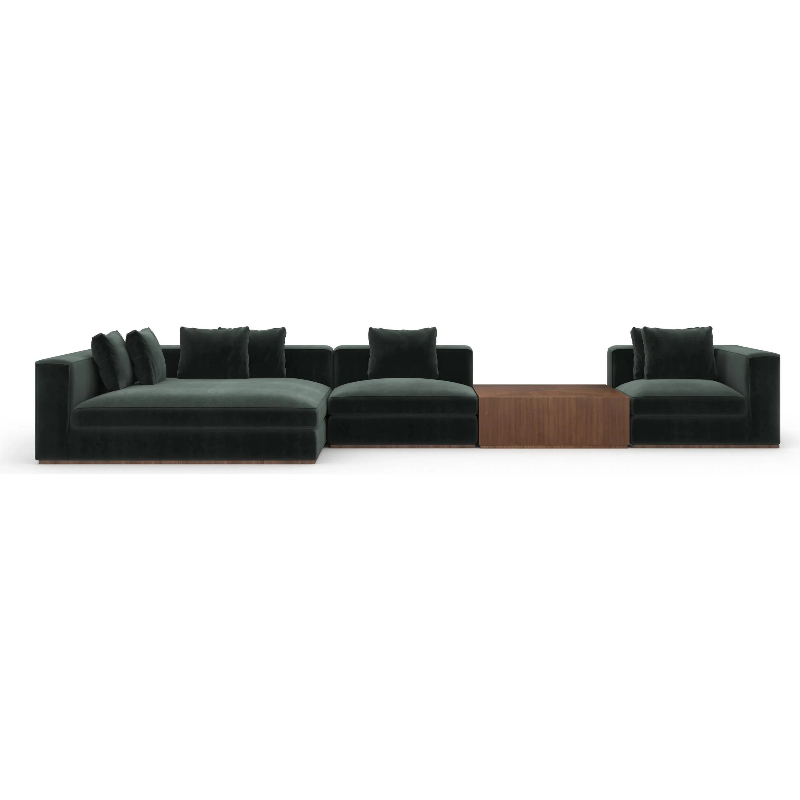 Bello 4-Piece Sectional with Chaise - Image 2