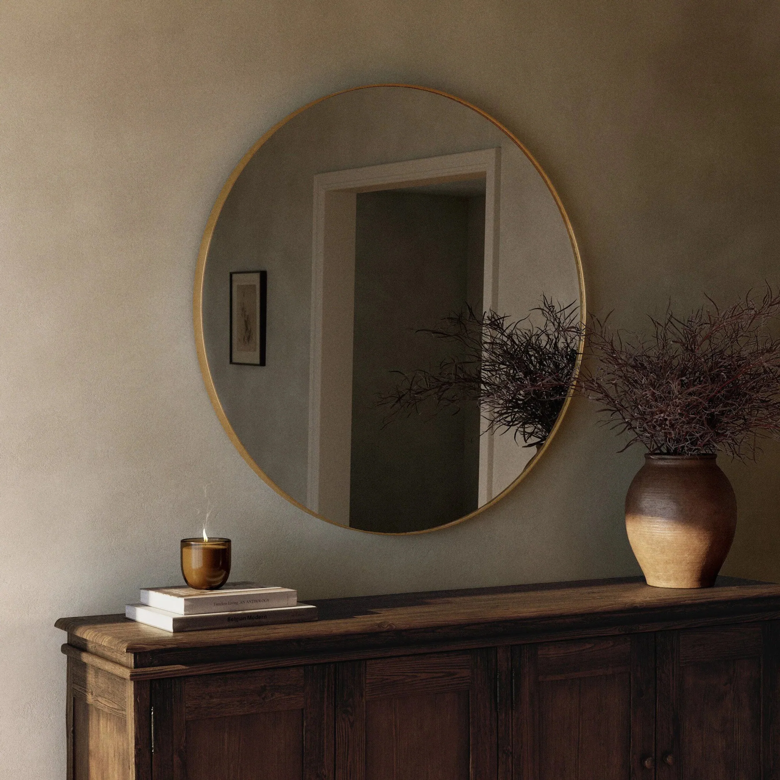 Bellvue Round Mirror - Image 10