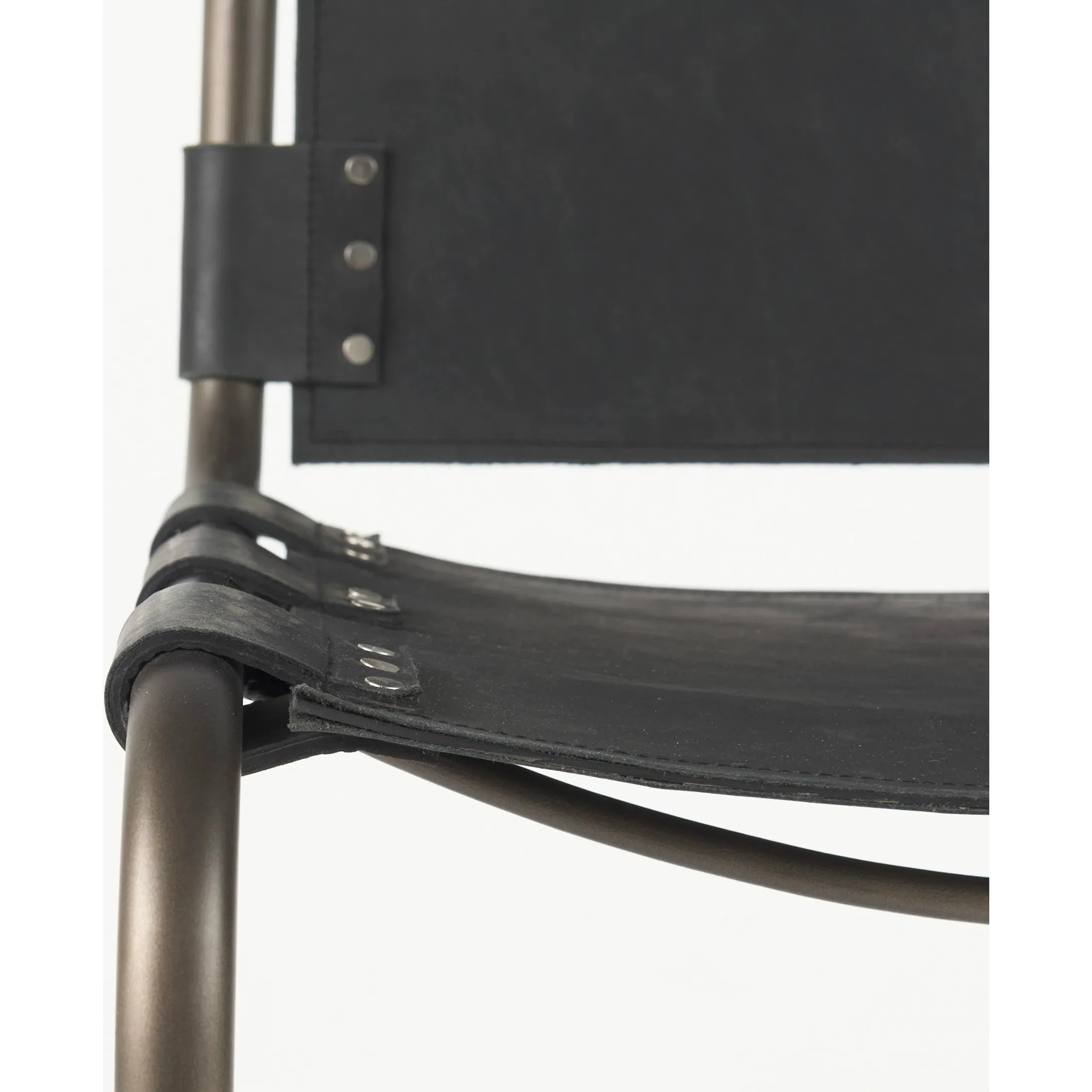 Berbick Leather Seat Counter Stool - Image 5