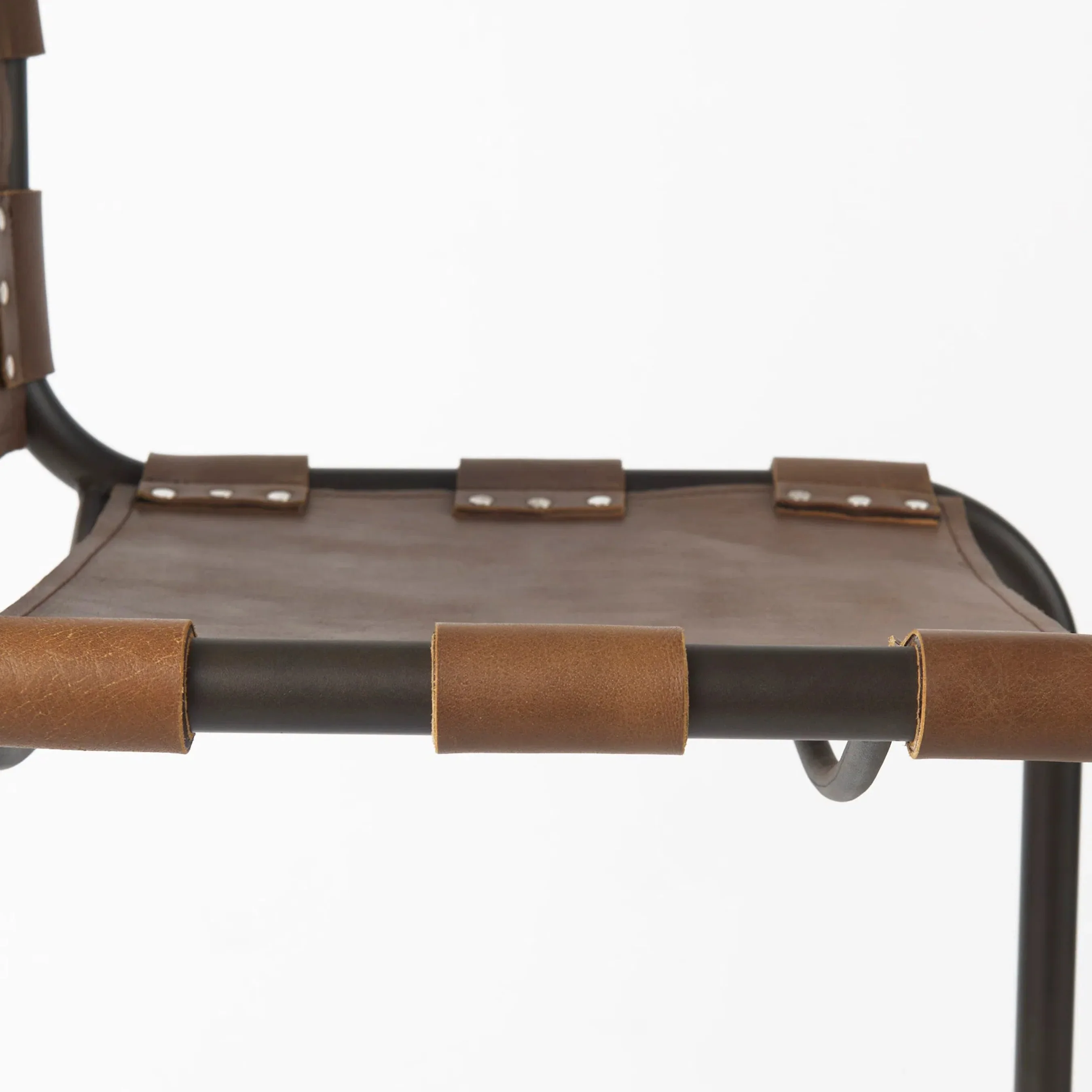 Berbick Leather Seat Counter Stool - Image 8