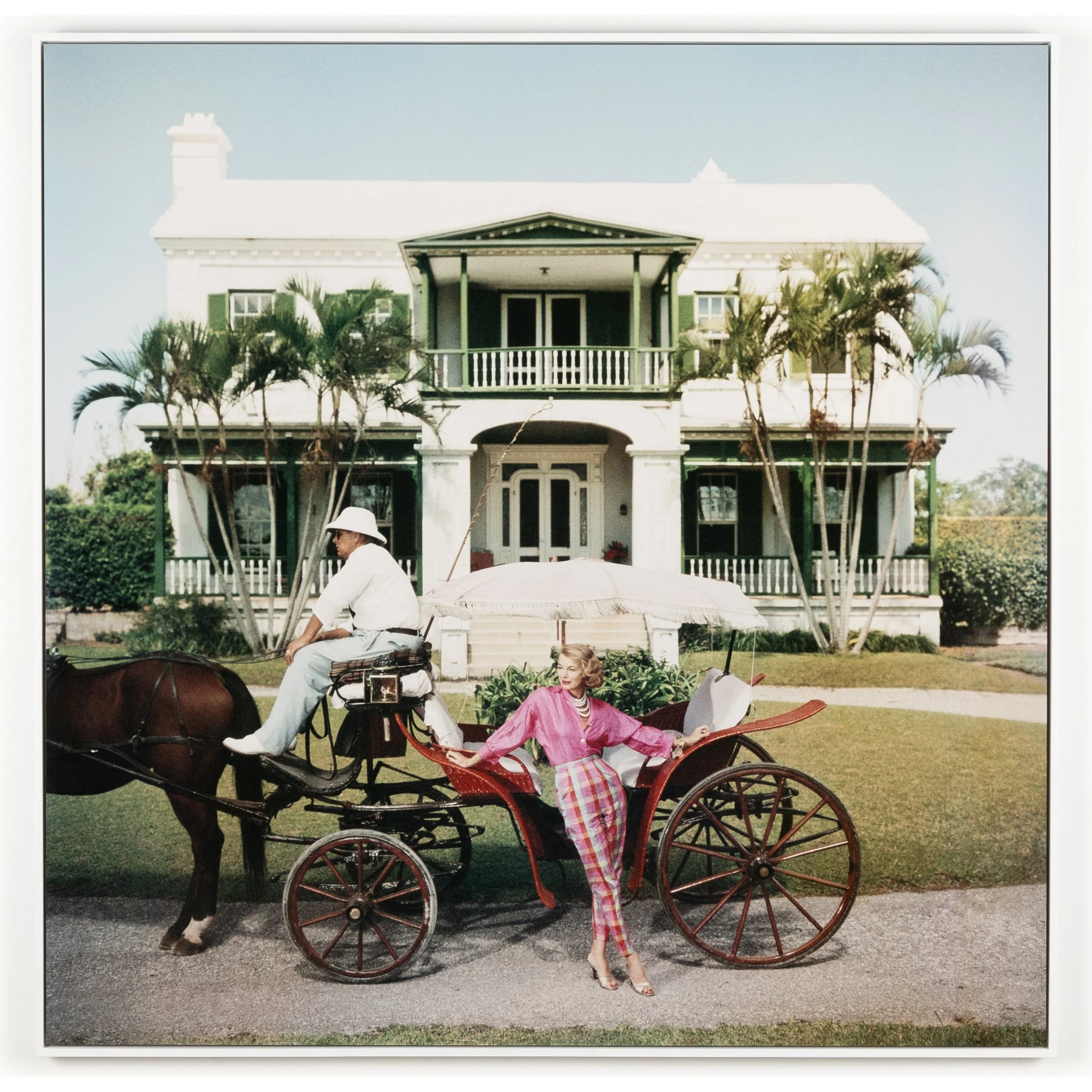 Bermudan Hostess by Slim Aarons