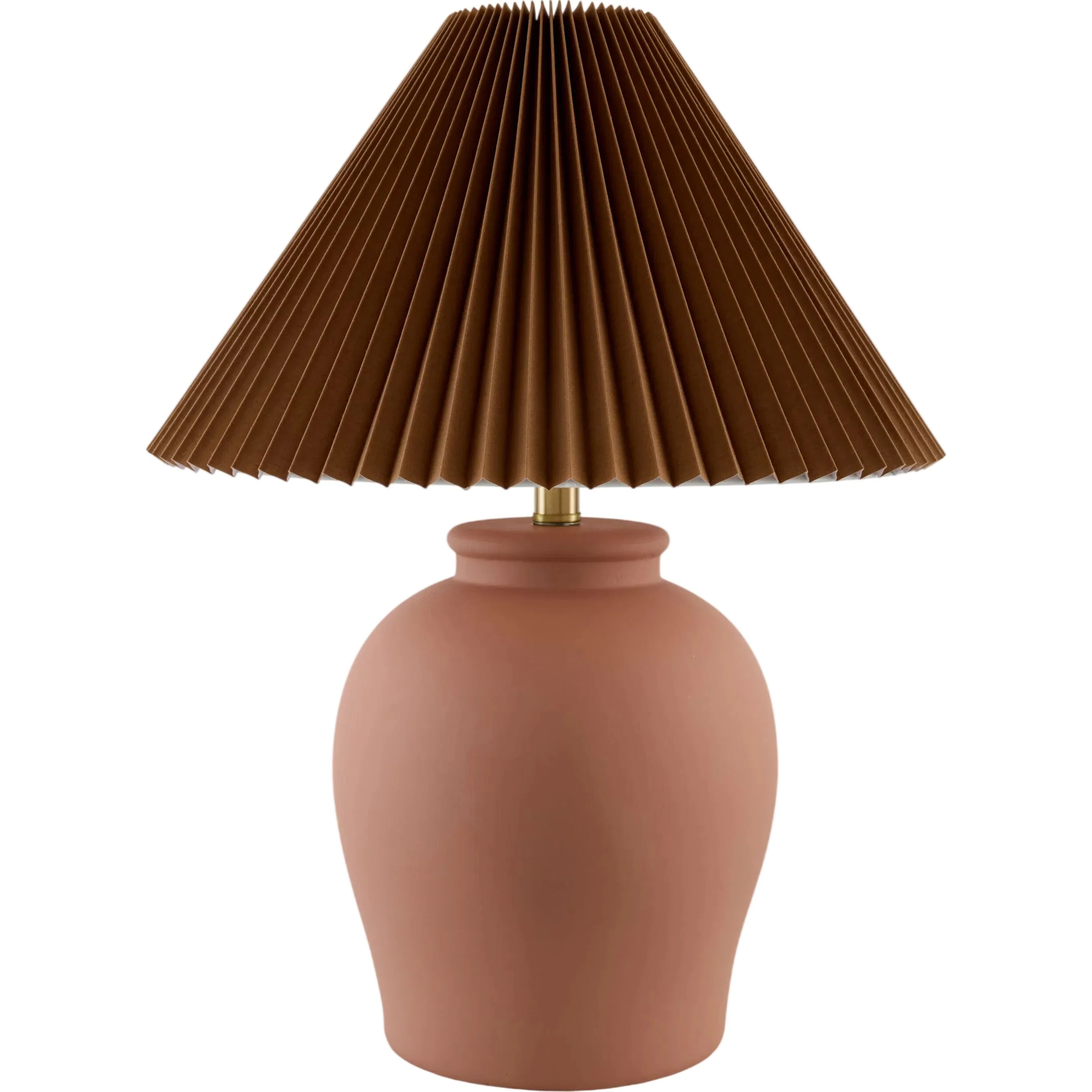 Besson Accent Table Lamp with Pleated Shade - Image 4