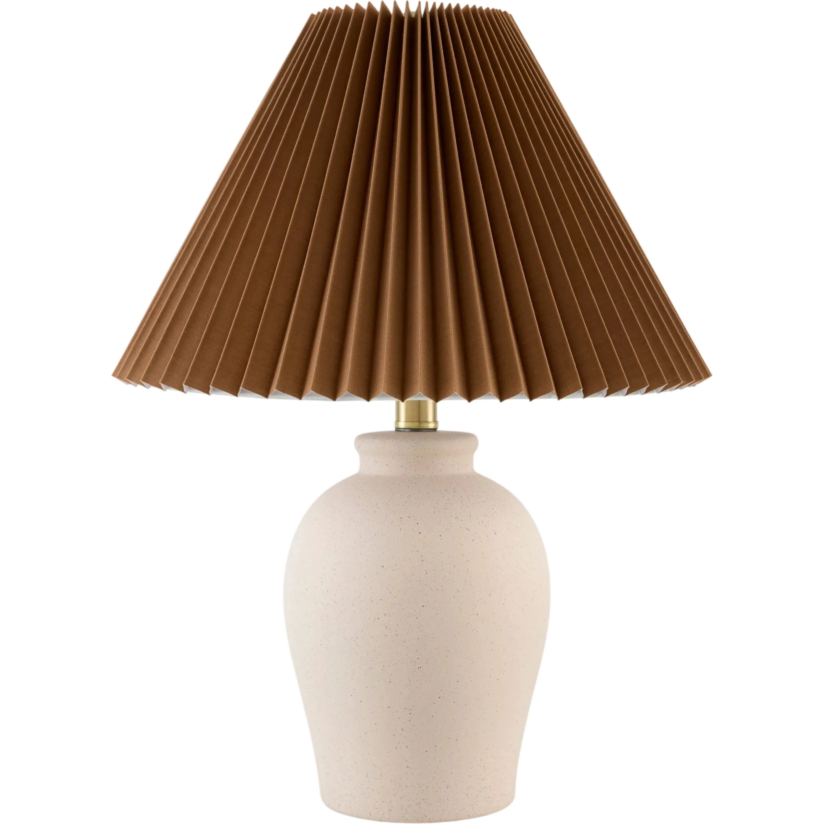 Besson Accent Table Lamp with Pleated Shade - Image 7