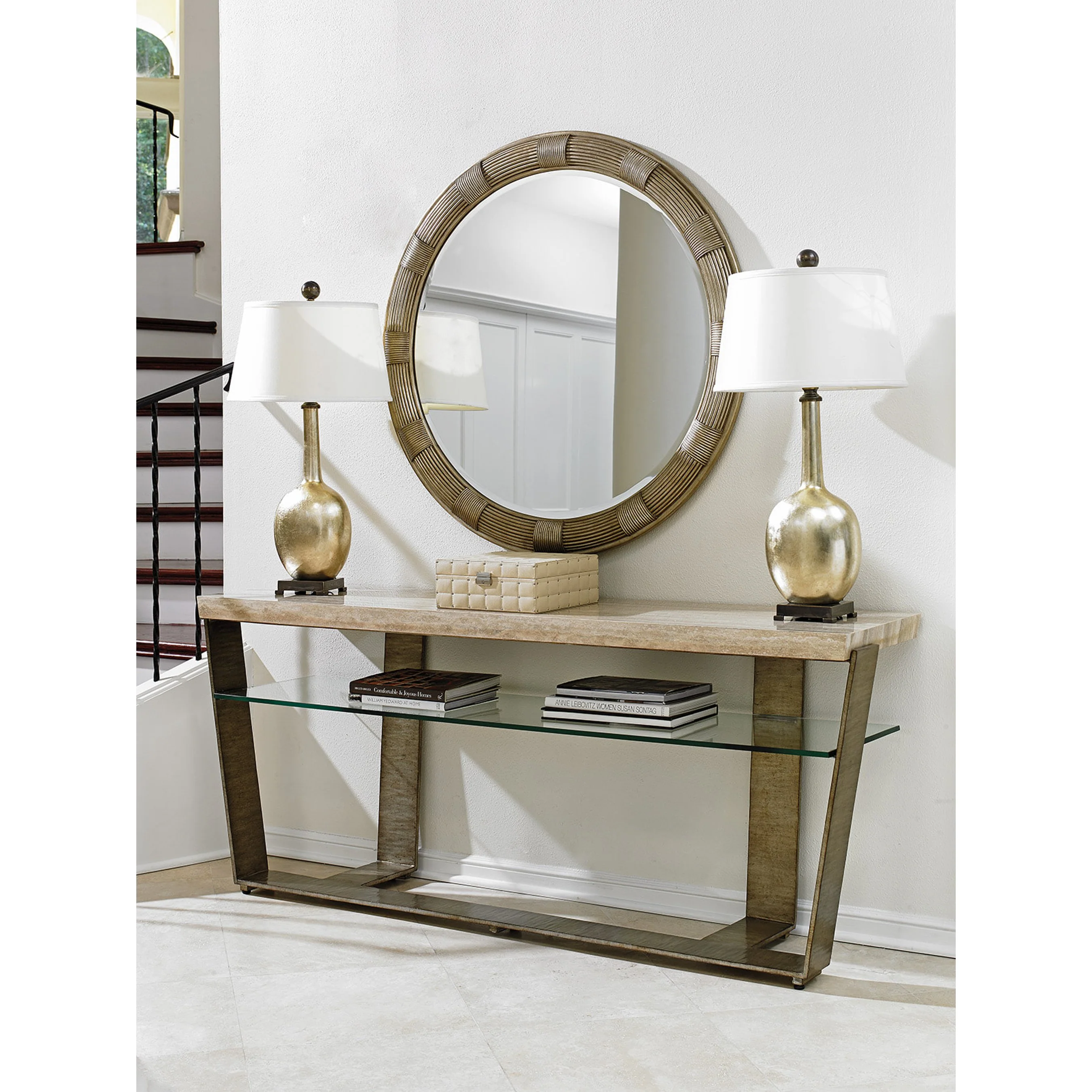 Beverly Round Mirror - Image 4