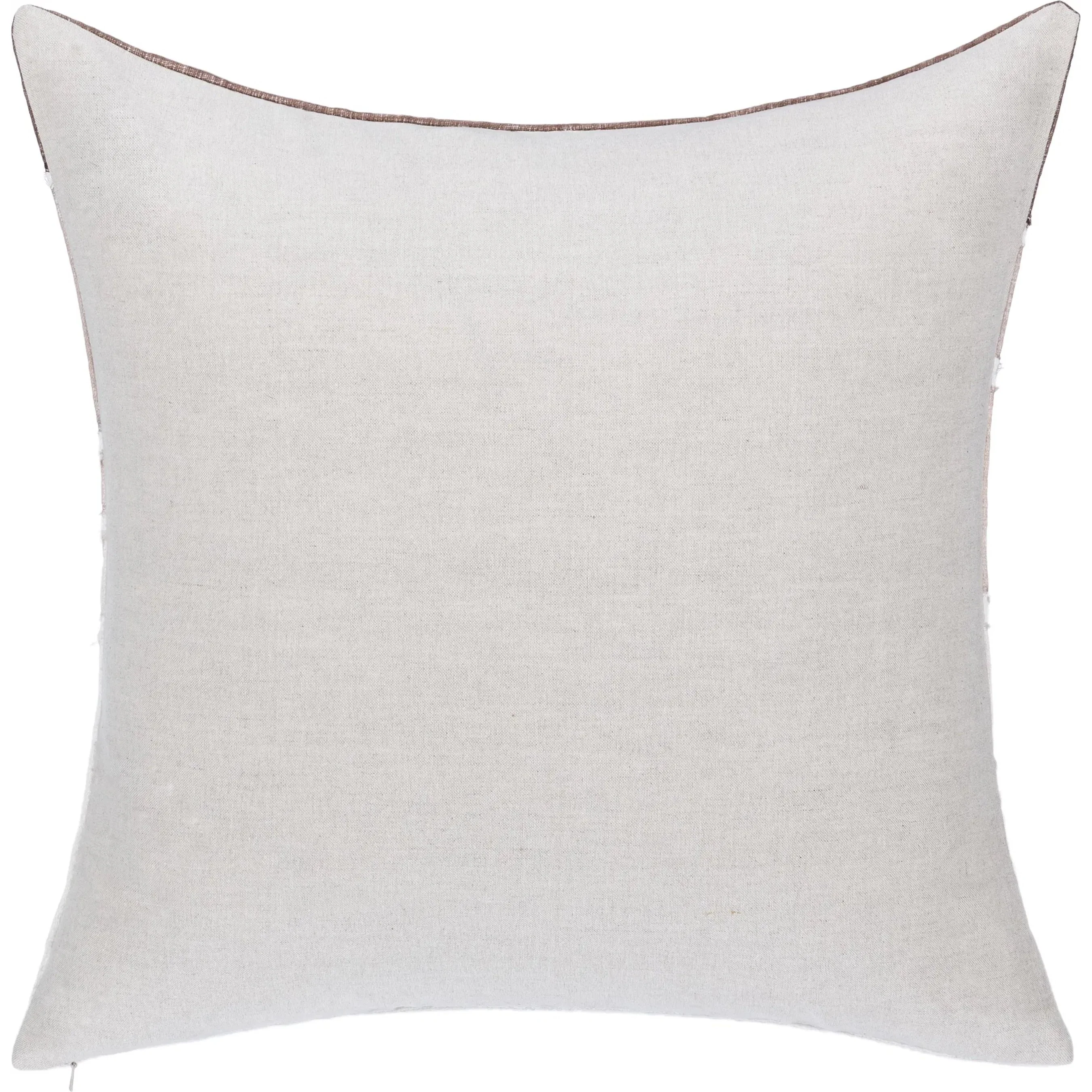 Bikram Linen Blend Hand Stitch Throw Pillow - Image 2