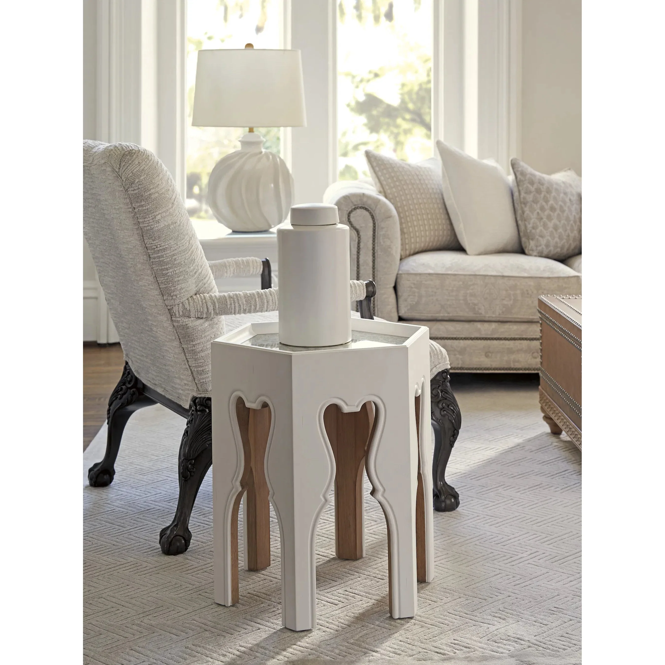 Bilbao Hexagonal End Table - Image 5