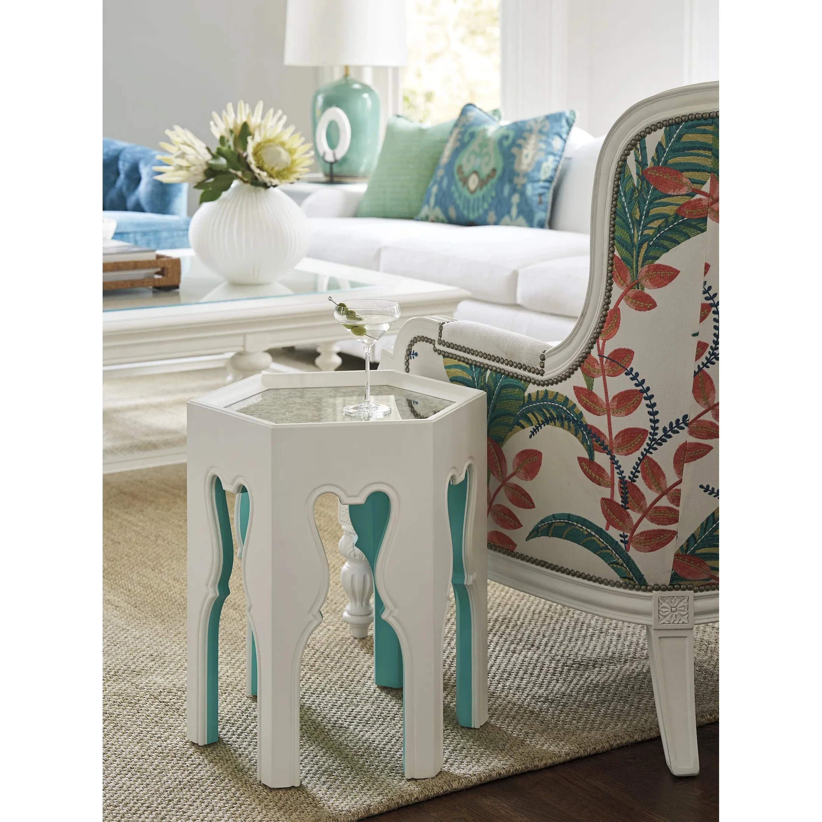 Bilbao Hexagonal End Table - Image 9