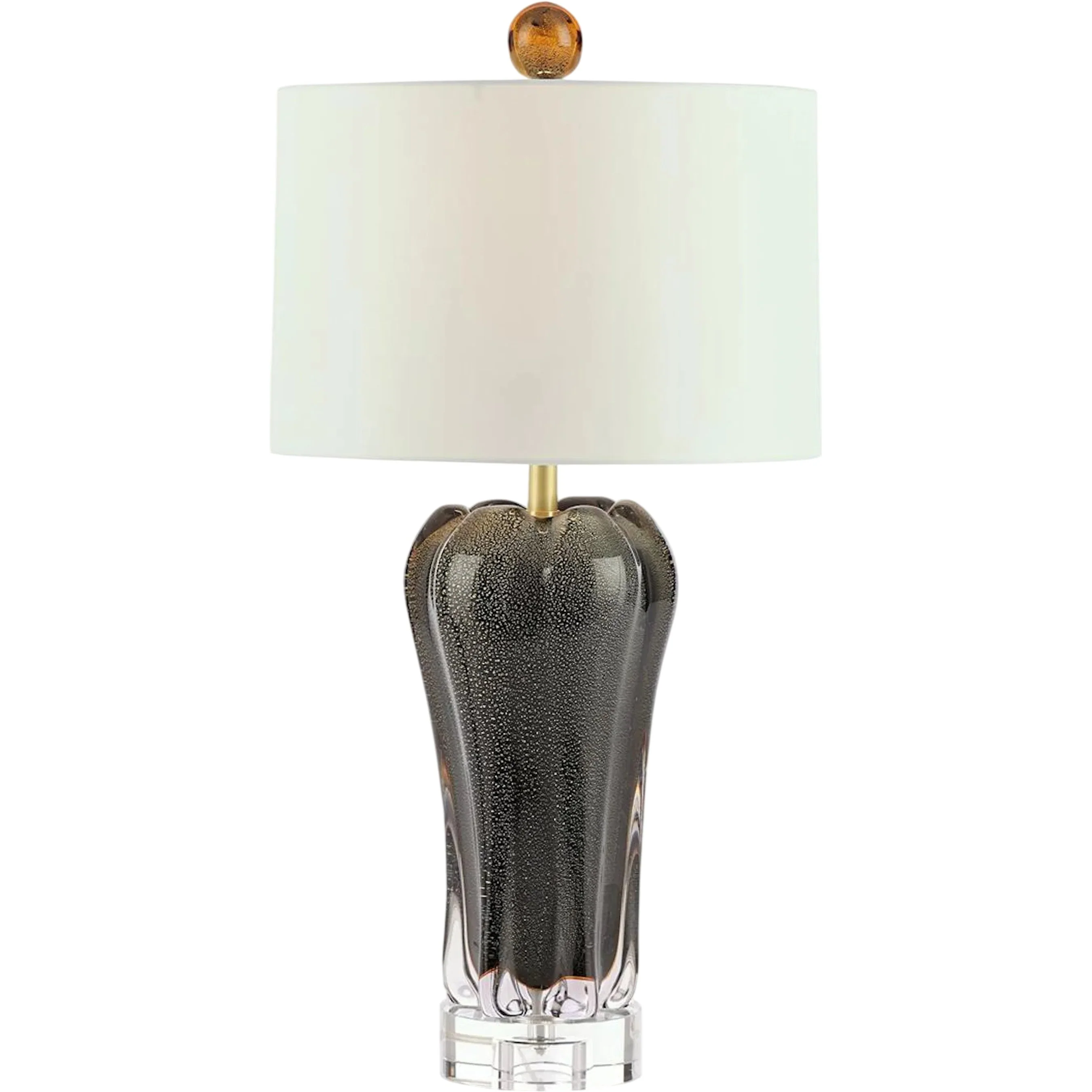 Billowing Glass Table Lamp