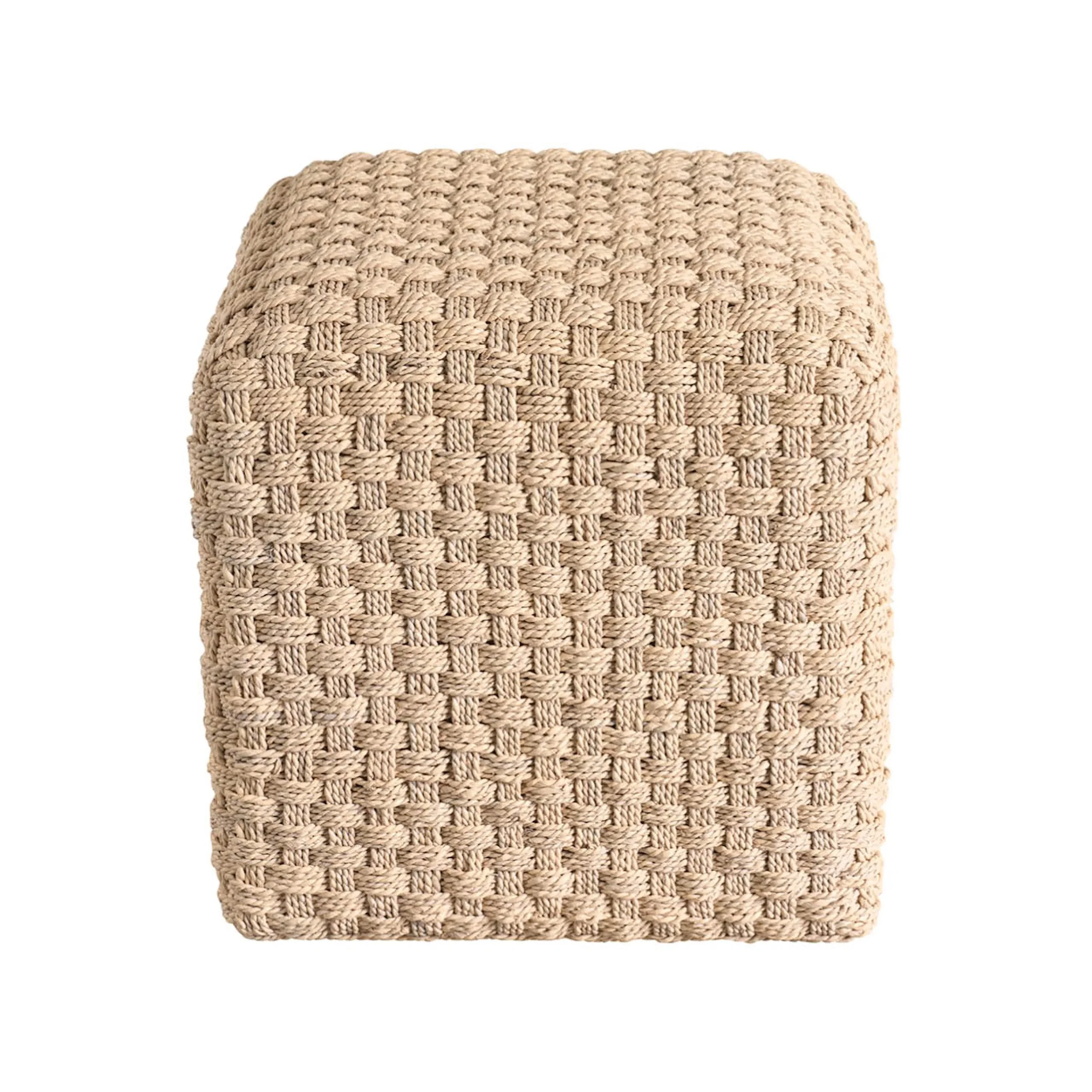 Birchhaven Woven Pouf - Image 2
